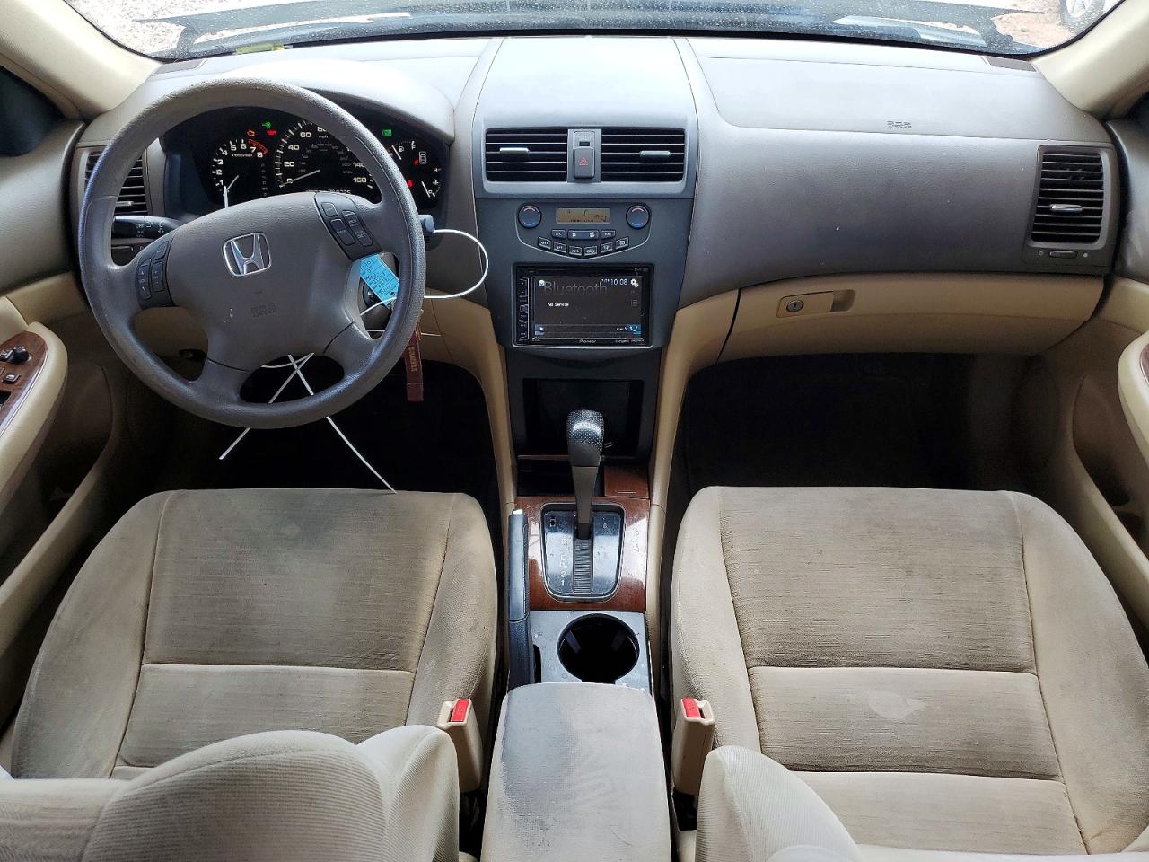 2007 Honda Accord Ex Белый vin: 1HGCM56707A197003