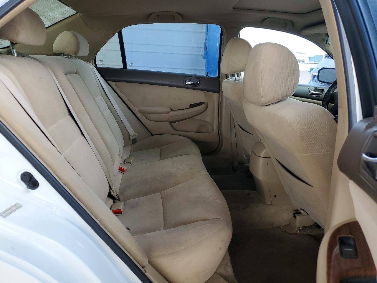 2007 Honda Accord Ex Белый vin: 1HGCM56707A197003