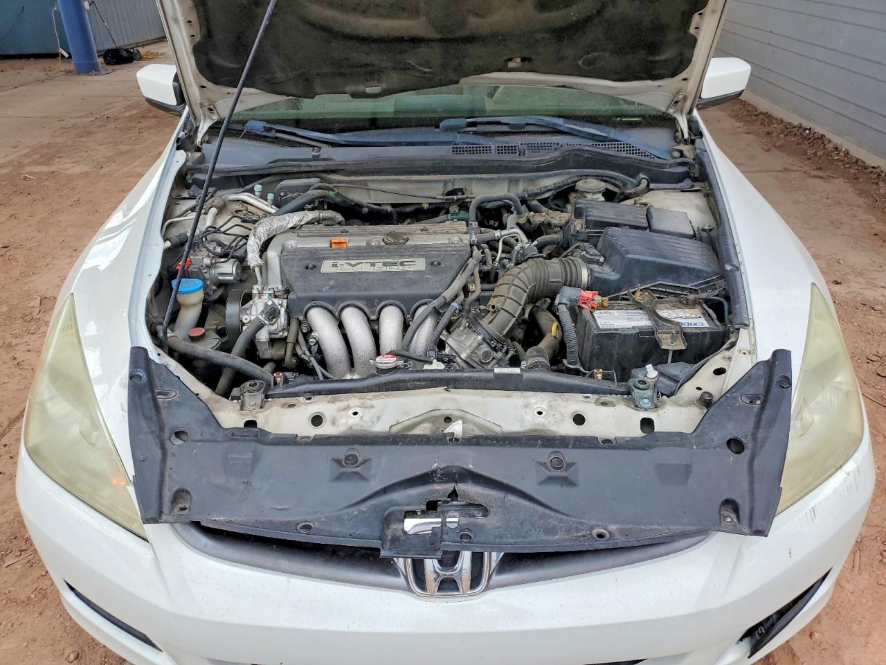 2007 Honda Accord Ex Белый vin: 1HGCM56707A197003