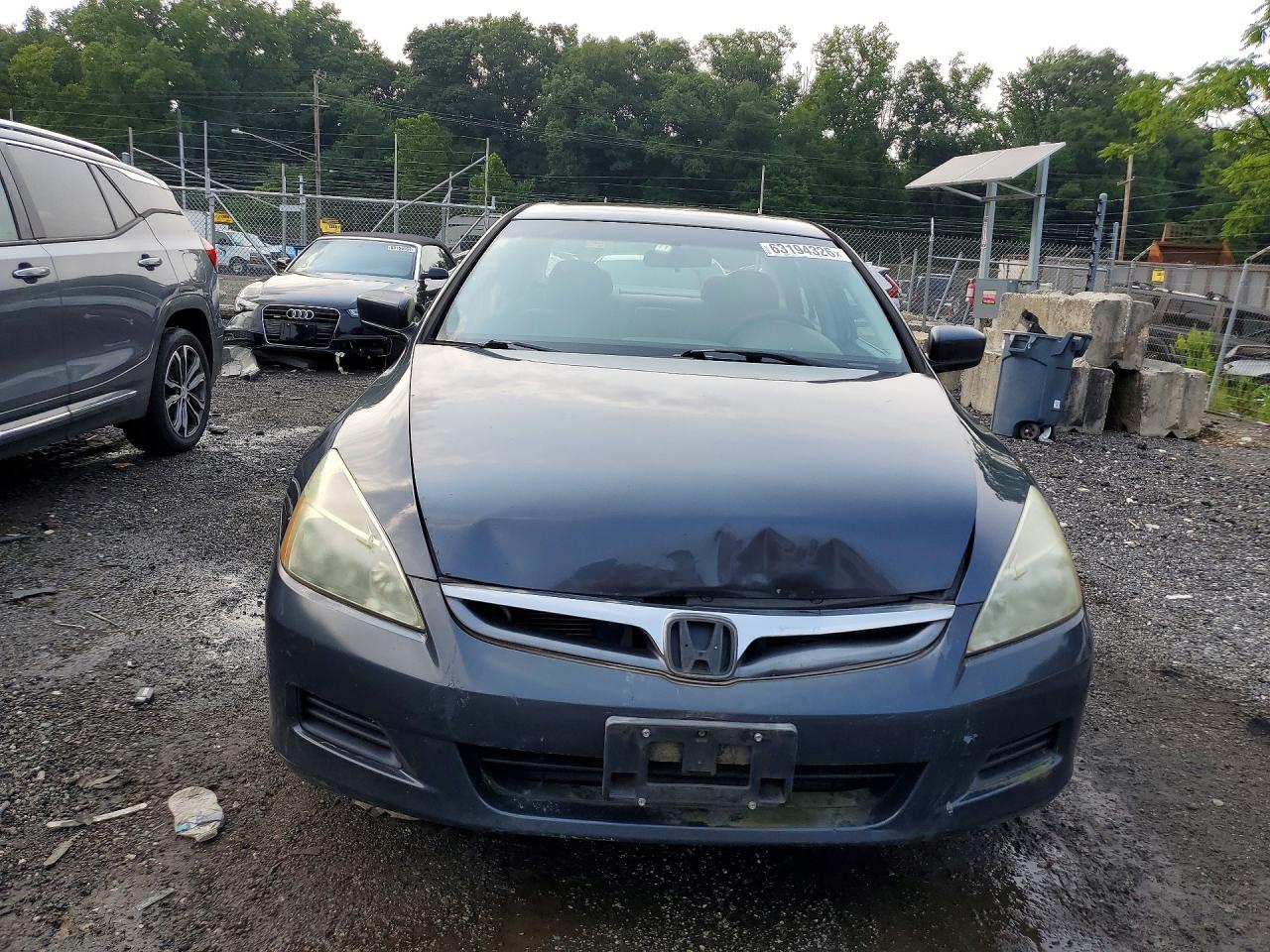 2007 Honda Accord Ex Gray vin: 1HGCM56707A202717