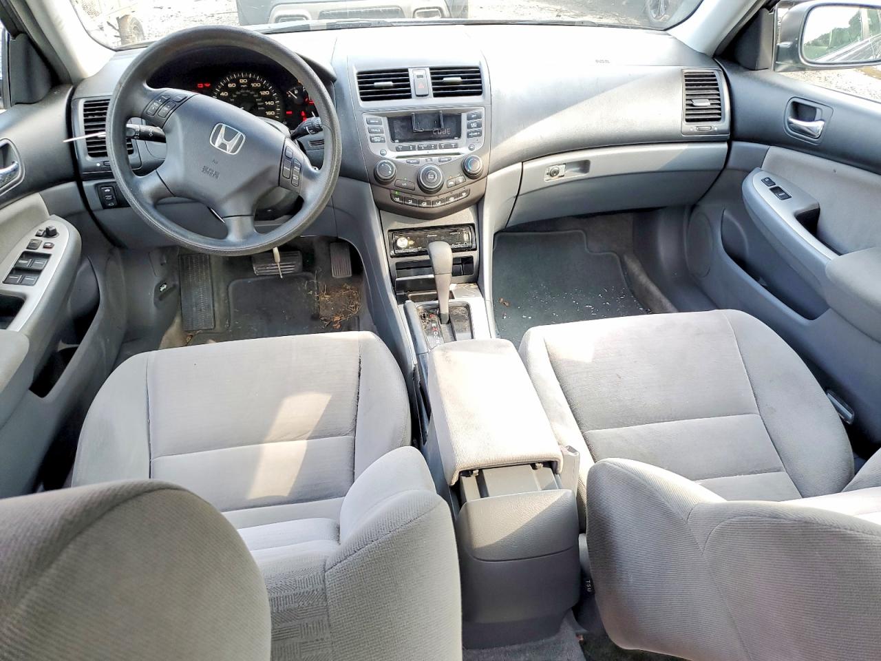 2007 Honda Accord Ex Gray vin: 1HGCM56707A202717