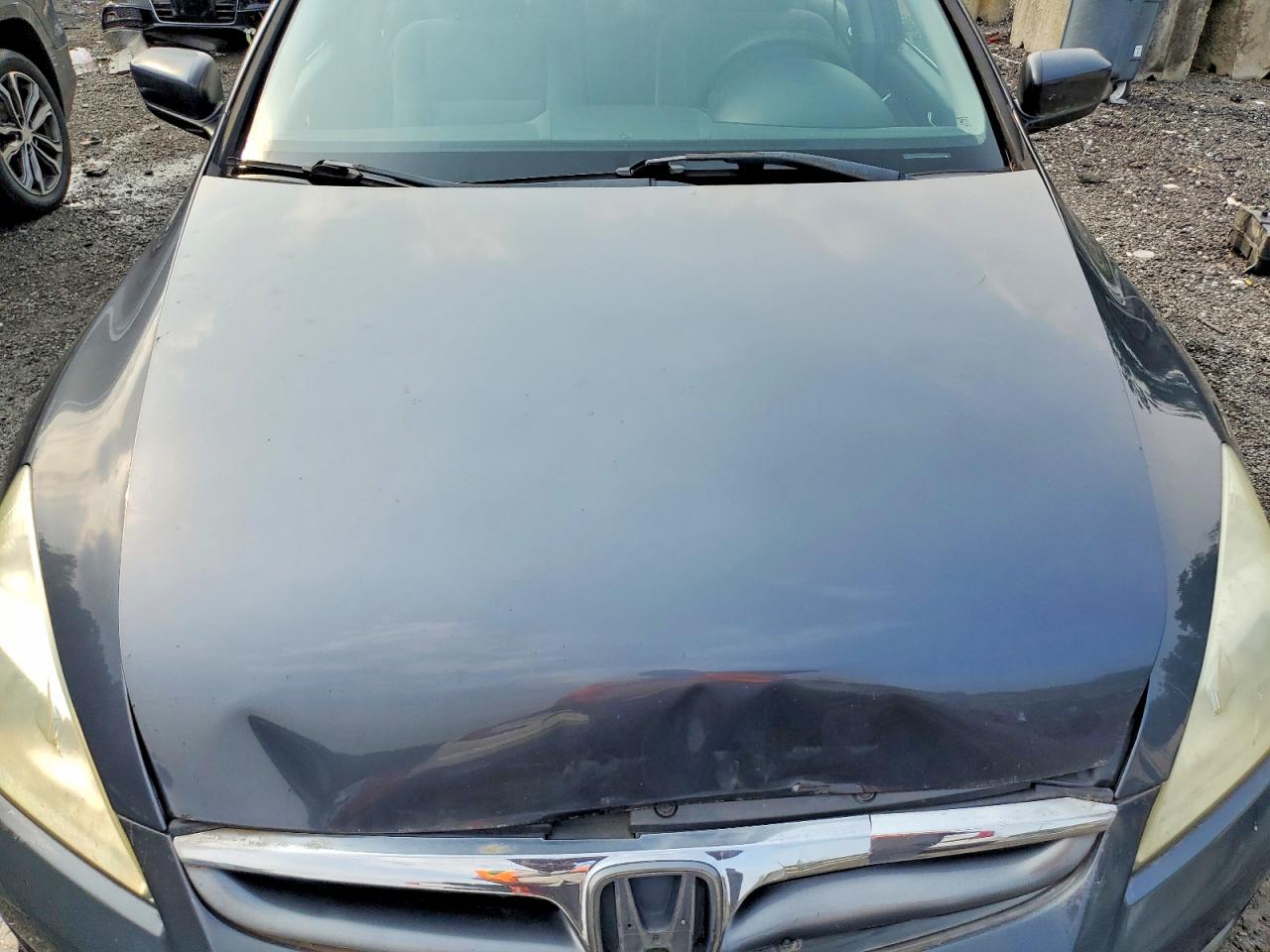 2007 Honda Accord Ex Gray vin: 1HGCM56707A202717