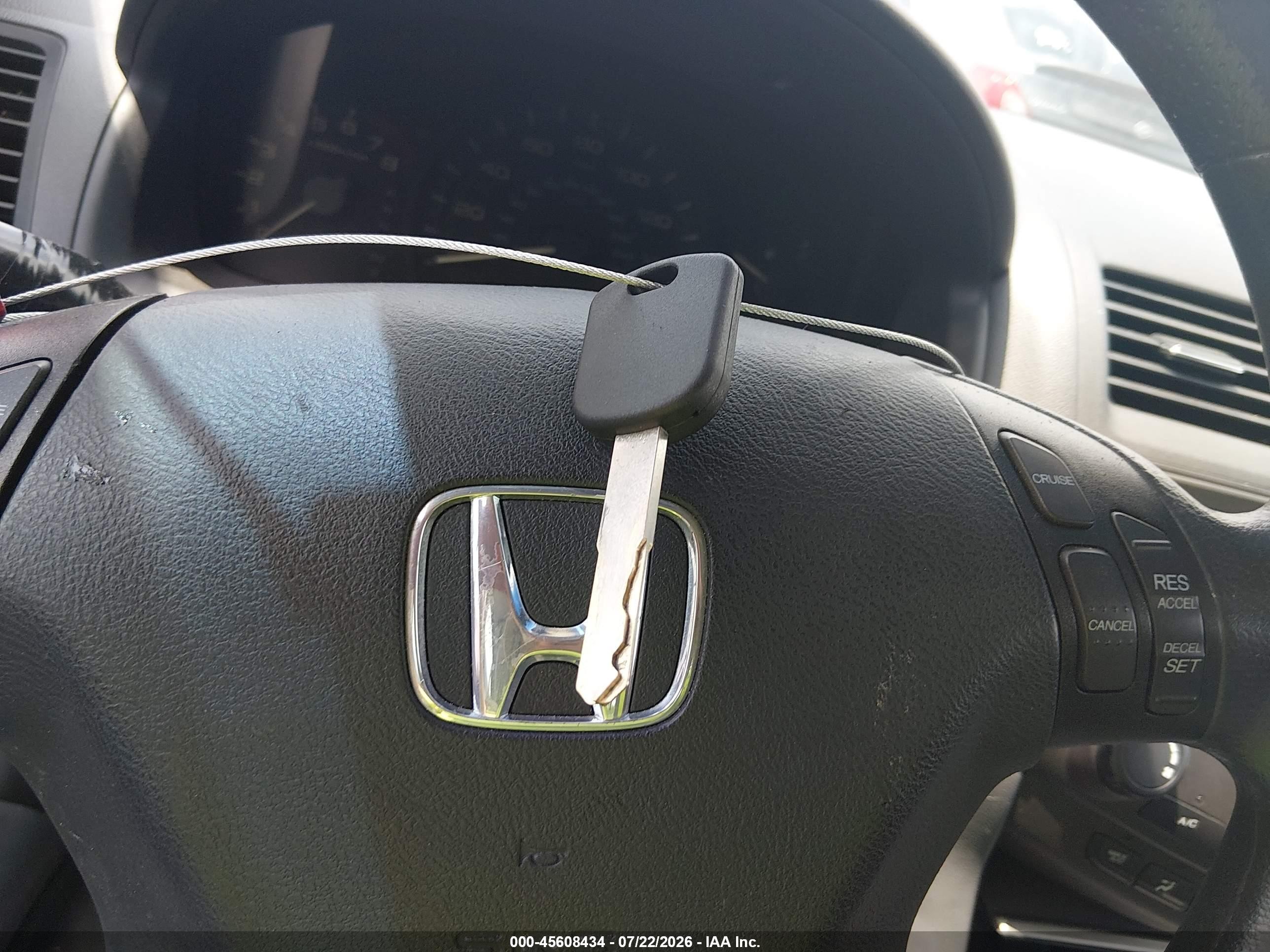 2007 Honda Accord 2.4 Ex Gray vin: 1HGCM56707A202751