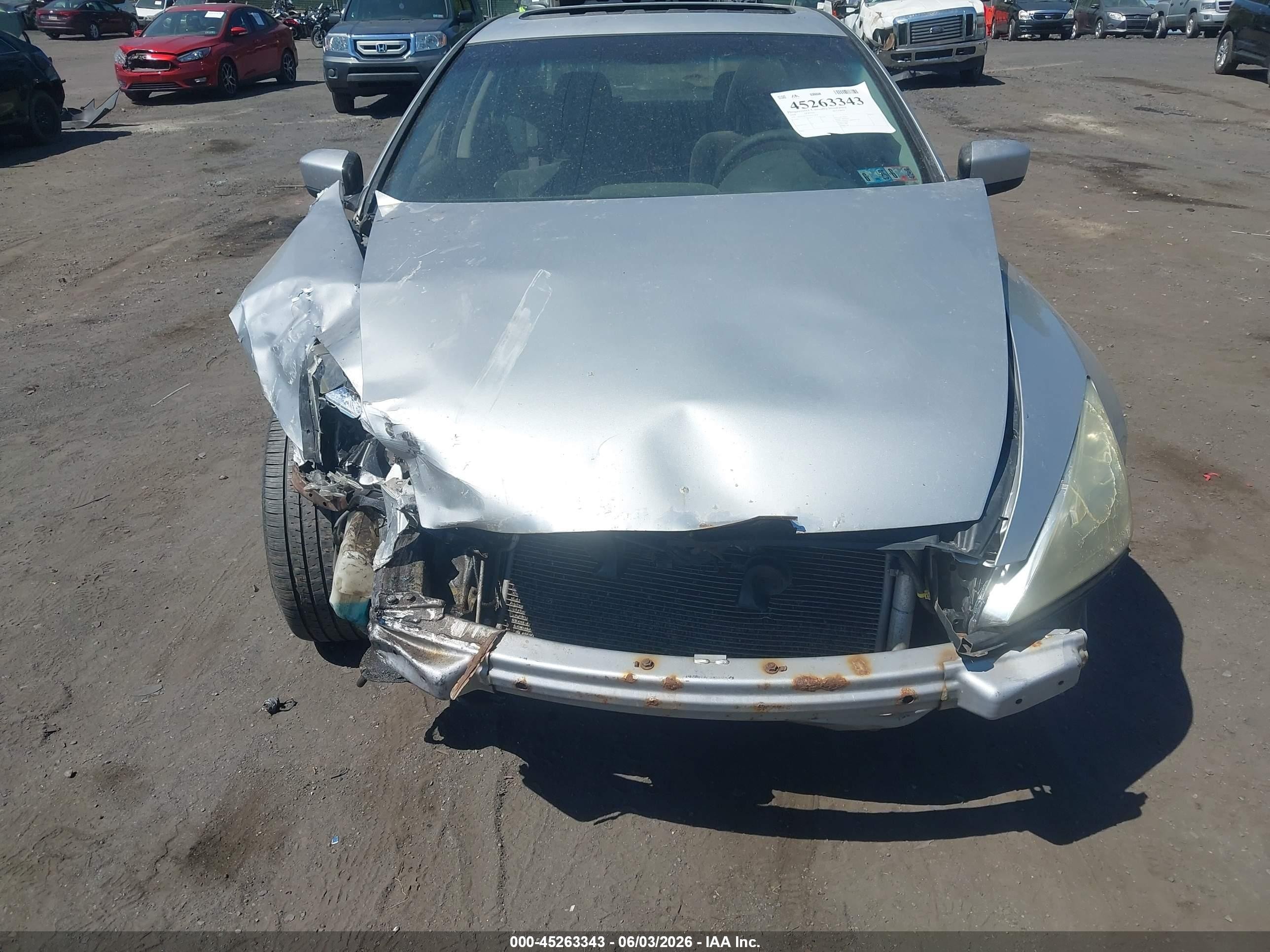 2004 Honda Accord 2.4 Ex Silver vin: 1HGCM56714A115839