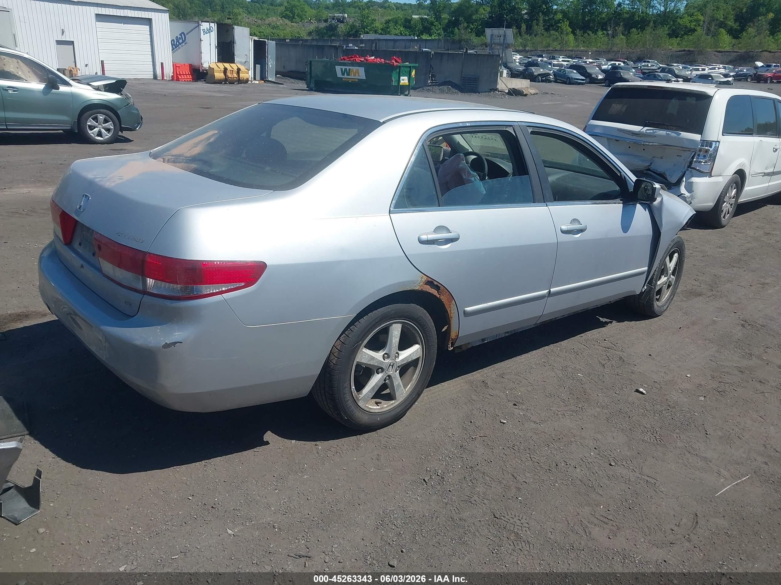 2004 Honda Accord 2.4 Ex Silver vin: 1HGCM56714A115839