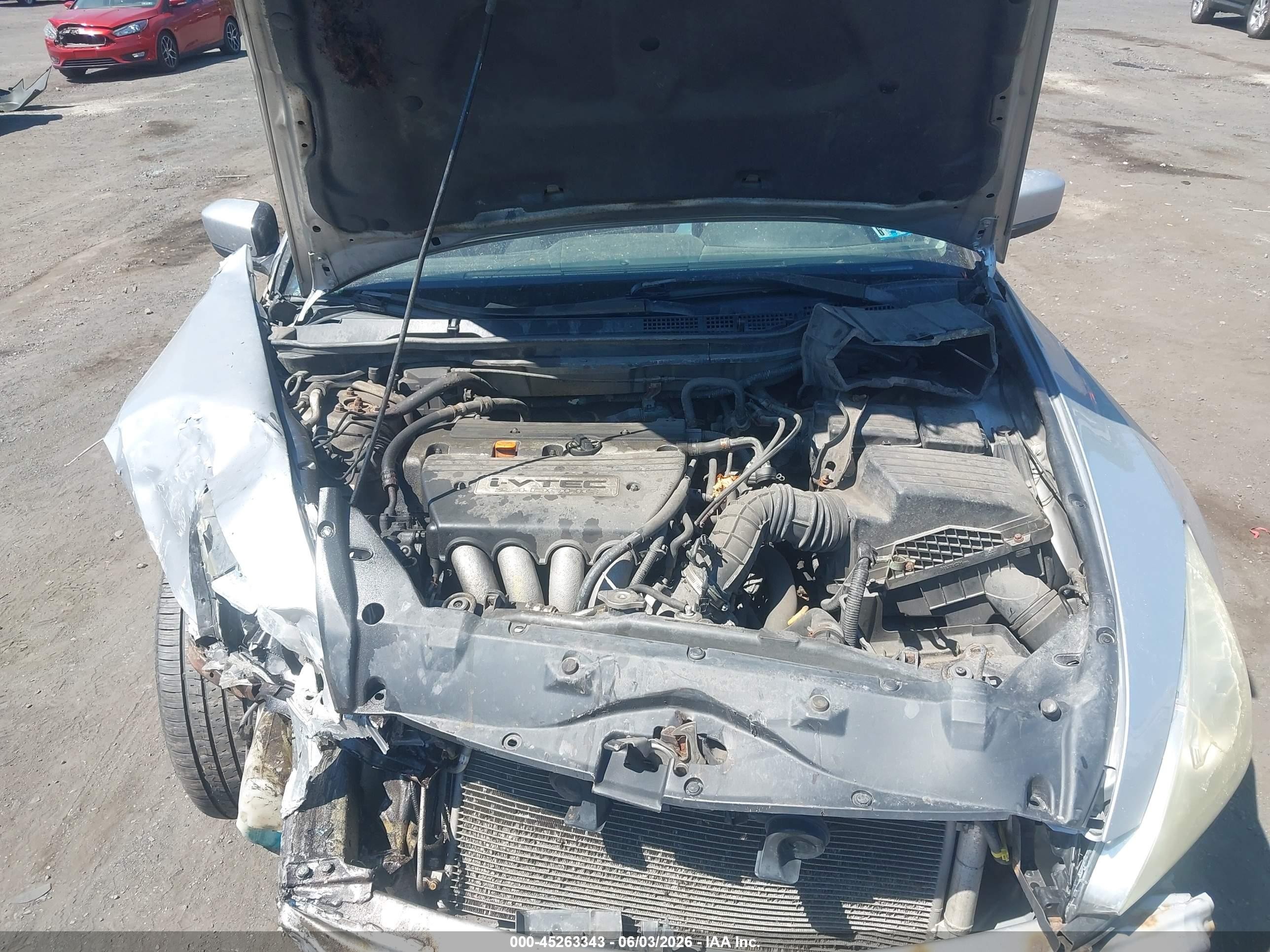 2004 Honda Accord 2.4 Ex Silver vin: 1HGCM56714A115839