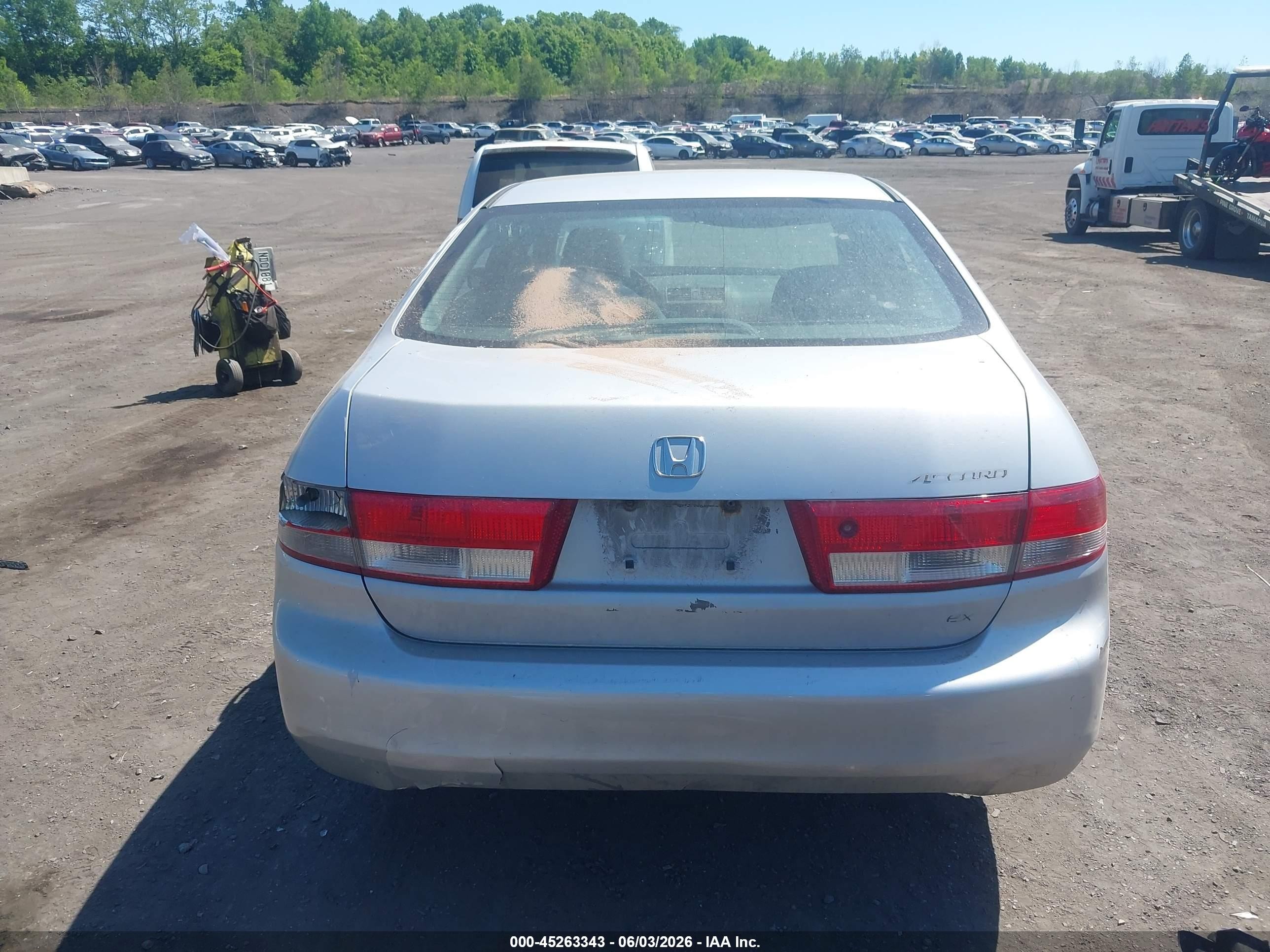 2004 Honda Accord 2.4 Ex Silver vin: 1HGCM56714A115839