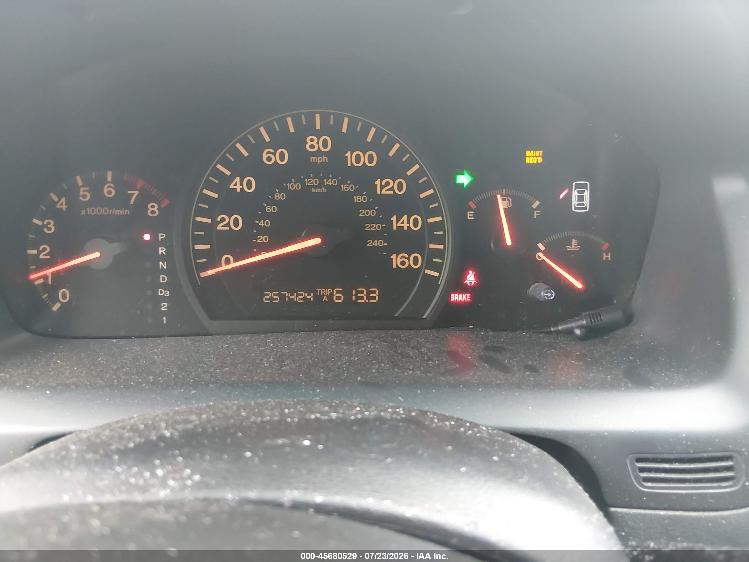 2005 Honda Accord 2.4 Ex Blue vin: 1HGCM56715A007884