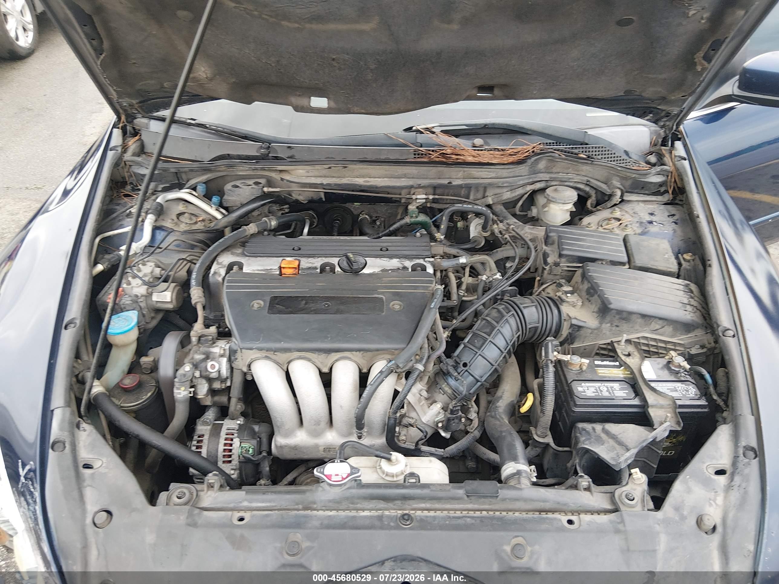 2005 Honda Accord 2.4 Ex Blue vin: 1HGCM56715A007884