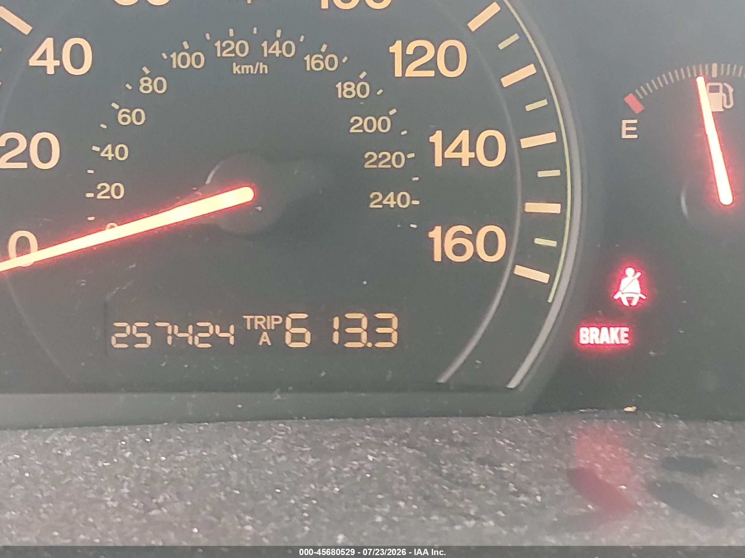 2005 Honda Accord 2.4 Ex Blue vin: 1HGCM56715A007884