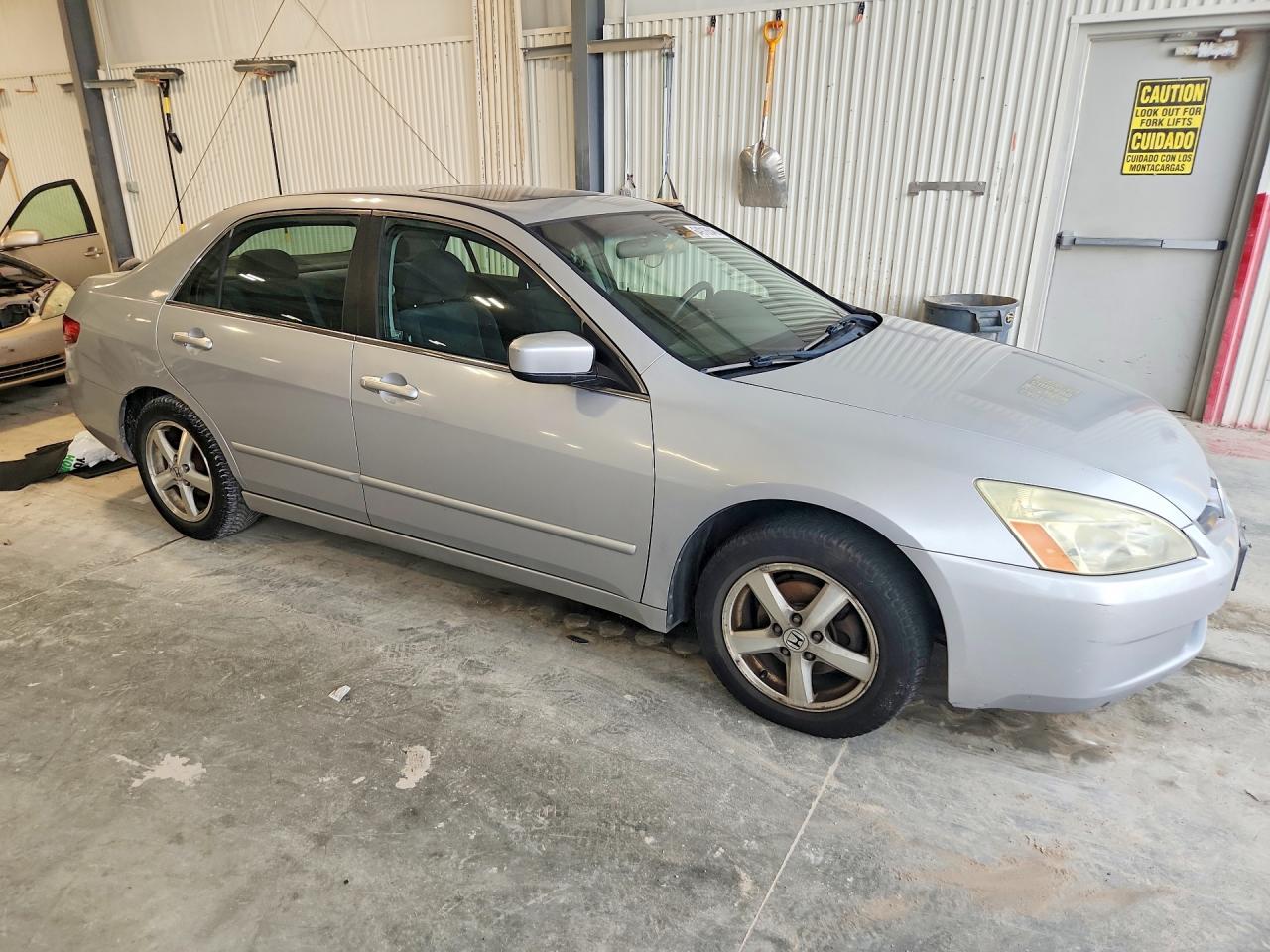 2005 Honda Accord Ex Silver vin: 1HGCM56715A014785