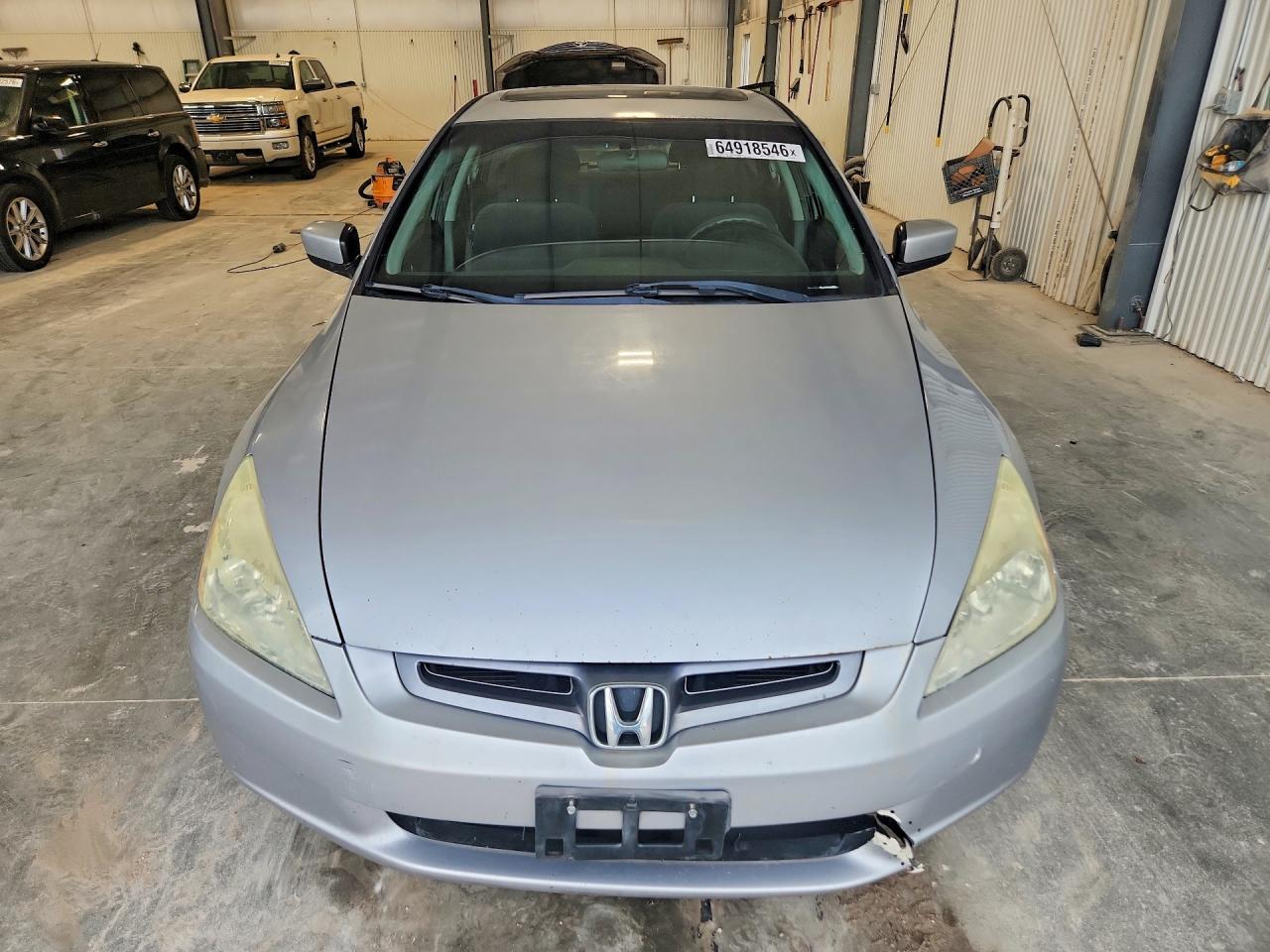 2005 Honda Accord Ex Silver vin: 1HGCM56715A014785