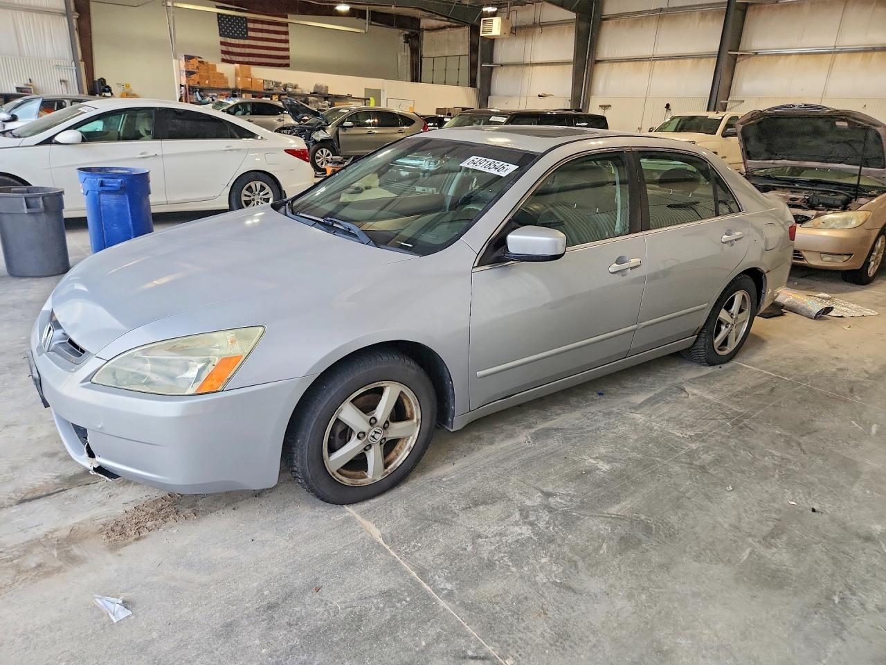 2005 Honda Accord Ex Серебряный vin: 1HGCM56715A014785