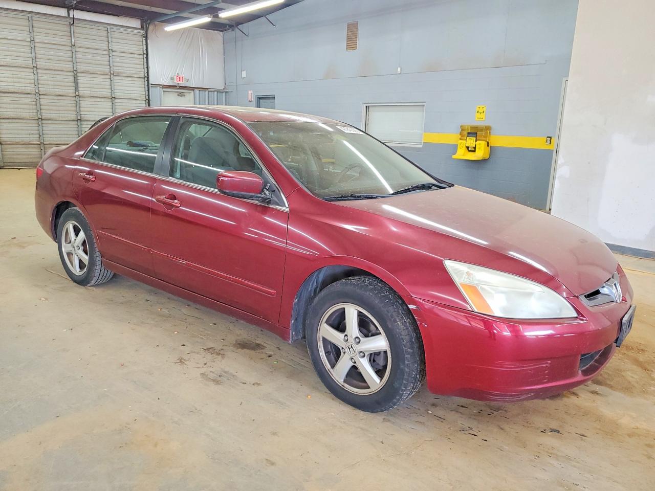 2005 Honda Accord Ex Burgundy vin: 1HGCM56715A043039