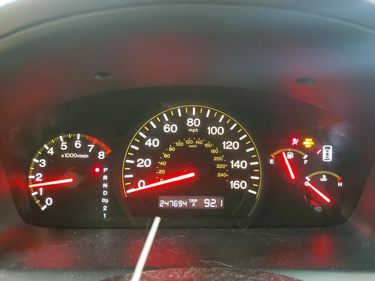 2005 Honda Accord Ex Burgundy vin: 1HGCM56715A043039