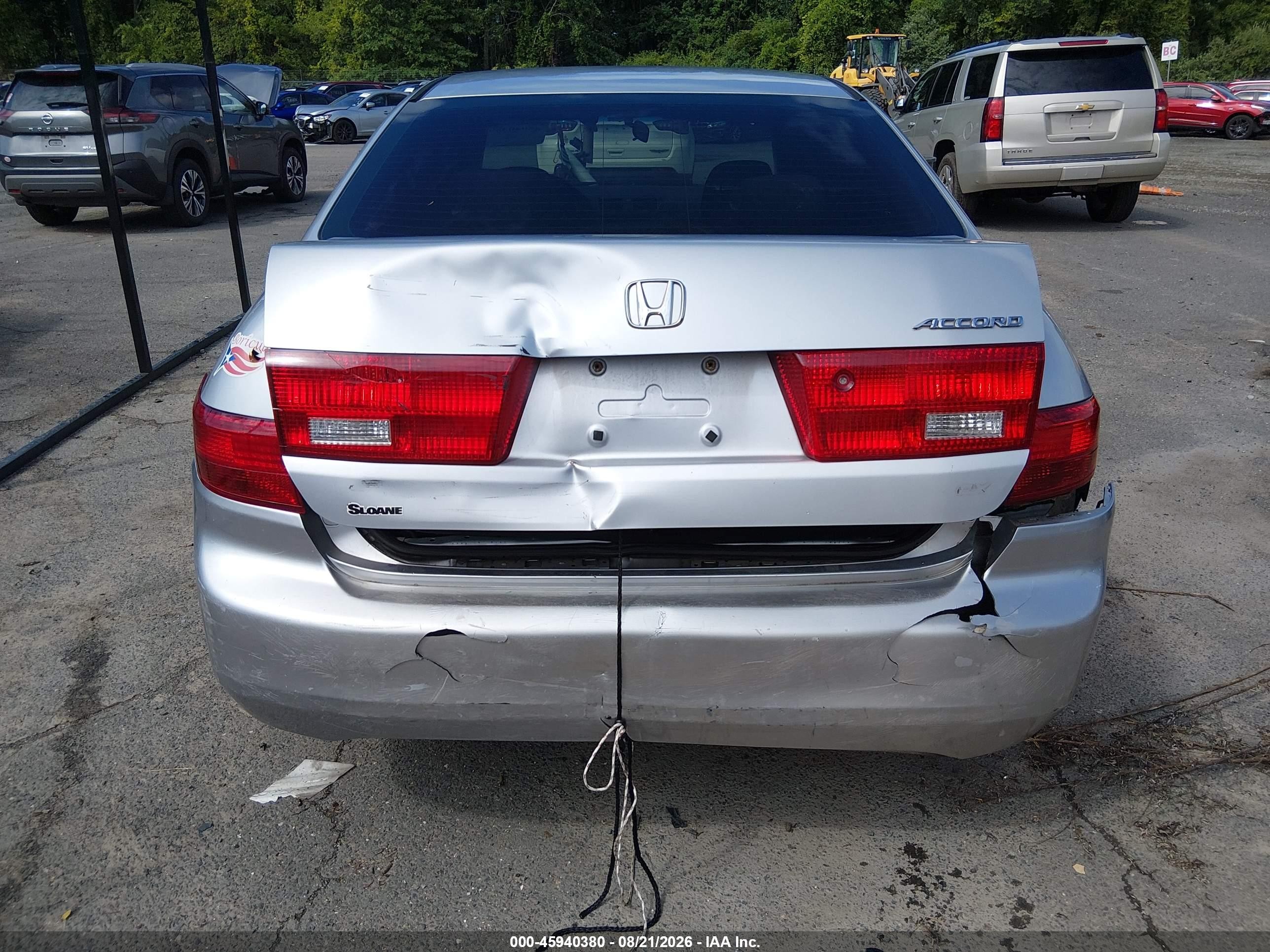2005 Honda Accord 2.4 Ex Silver vin: 1HGCM56715A061041