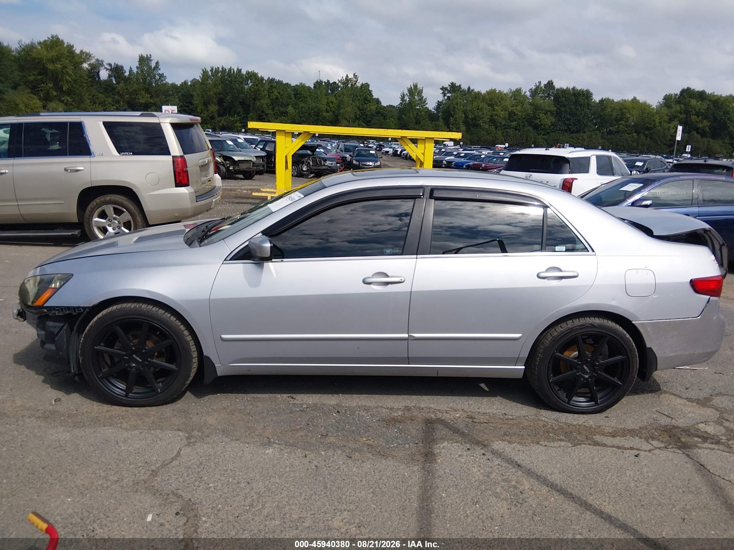 2005 Honda Accord 2.4 Ex Silver vin: 1HGCM56715A061041