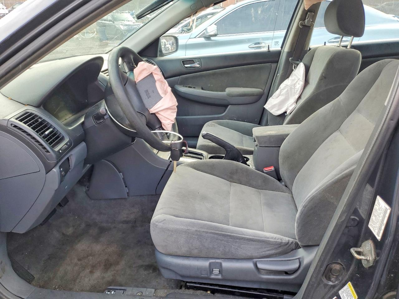 2005 Honda Accord Ex Gray vin: 1HGCM56715A192258