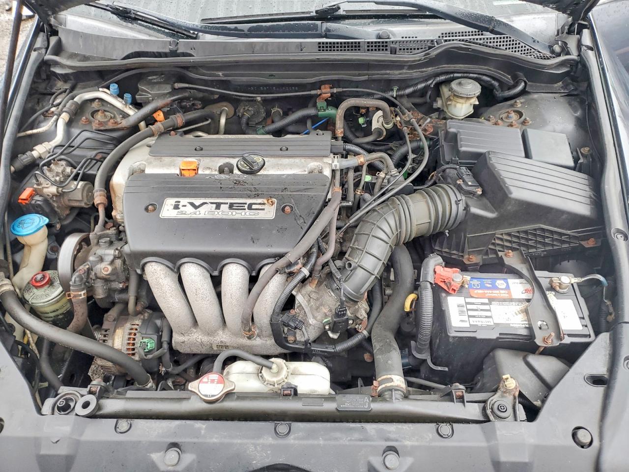 2005 Honda Accord Ex Gray vin: 1HGCM56715A192258