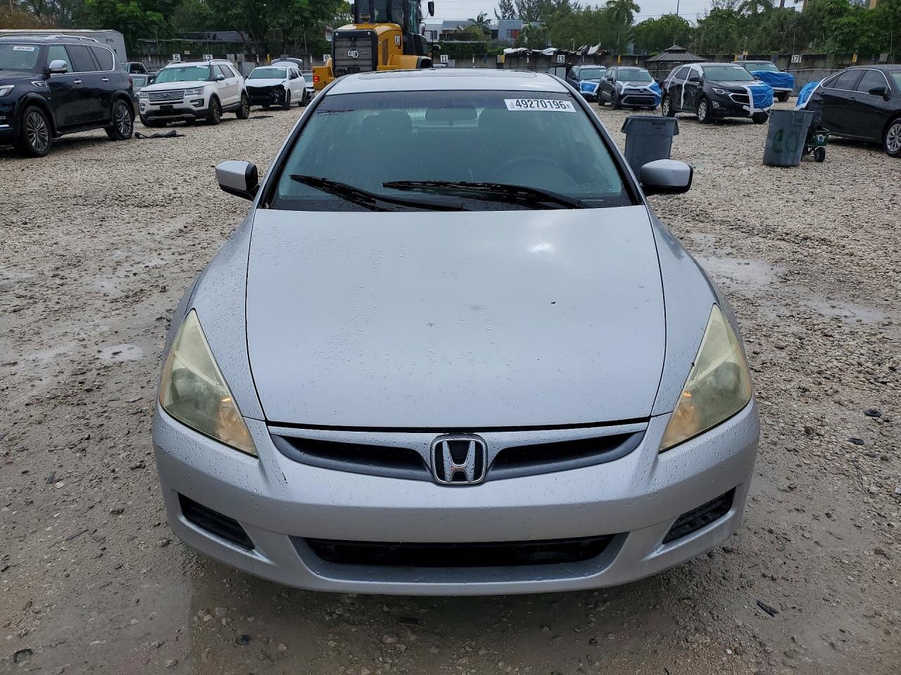 2006 Honda Accord Ex Серебряный vin: 1HGCM56716A008115