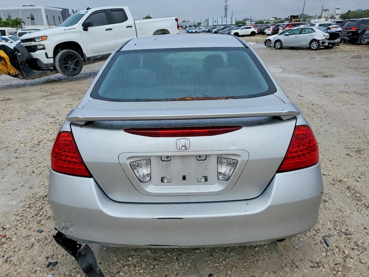 2006 Honda Accord Ex Серебряный vin: 1HGCM56716A008115