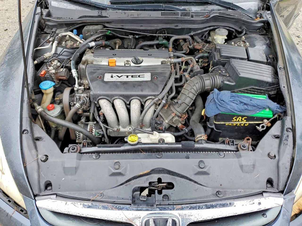 2006 Honda Accord Ex Gray vin: 1HGCM56716A024539