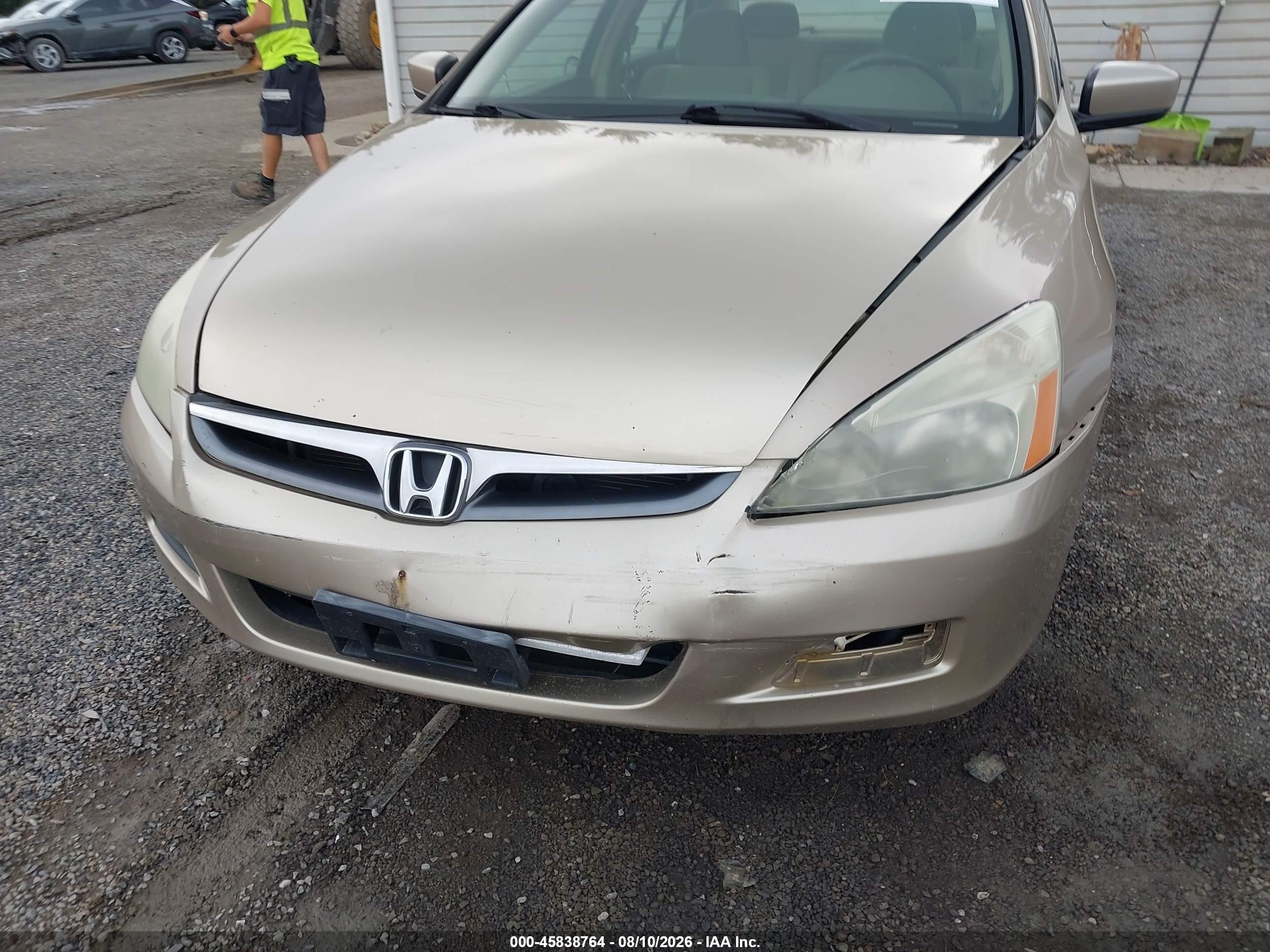 2006 Honda Accord 2.4 Ex Золотой vin: 1HGCM56716A030101
