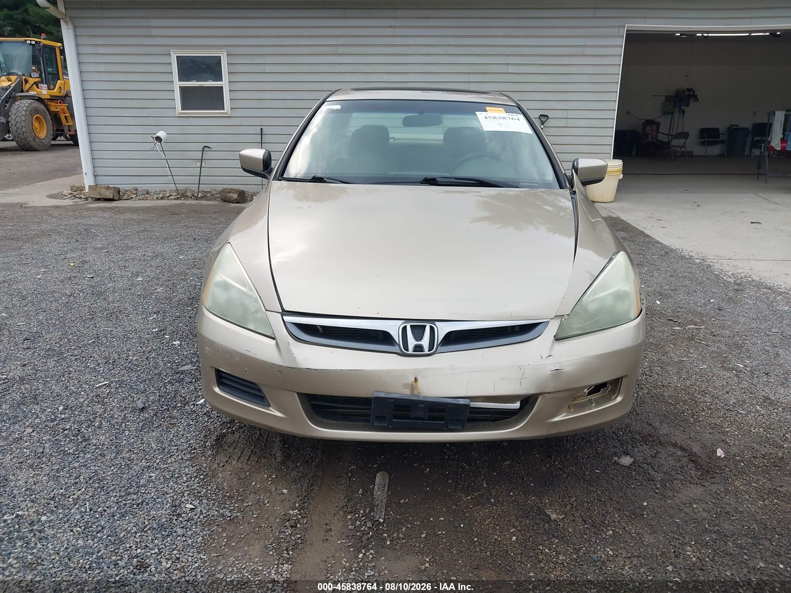 2006 Honda Accord 2.4 Ex Золотой vin: 1HGCM56716A030101