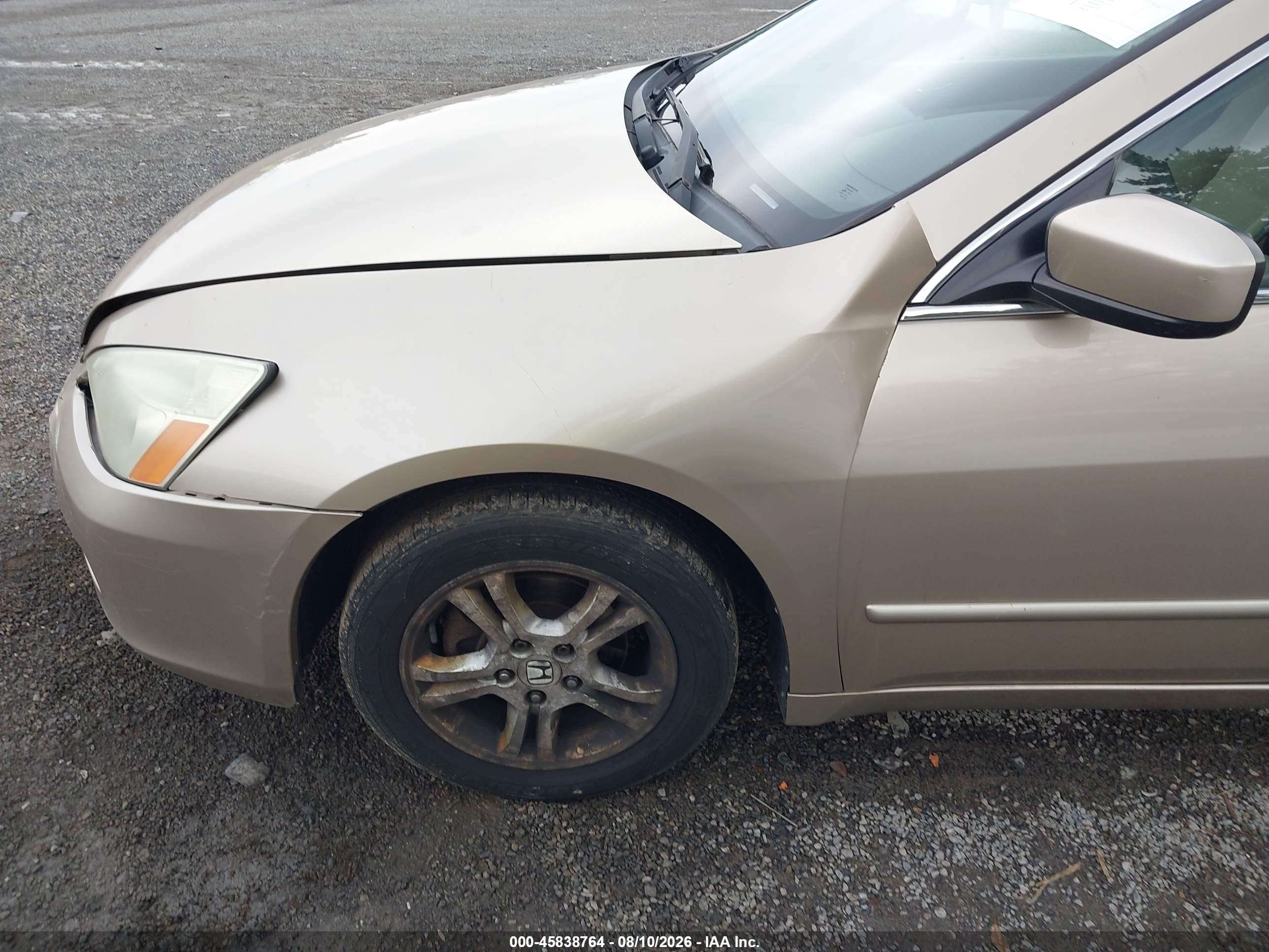 2006 Honda Accord 2.4 Ex Золотой vin: 1HGCM56716A030101