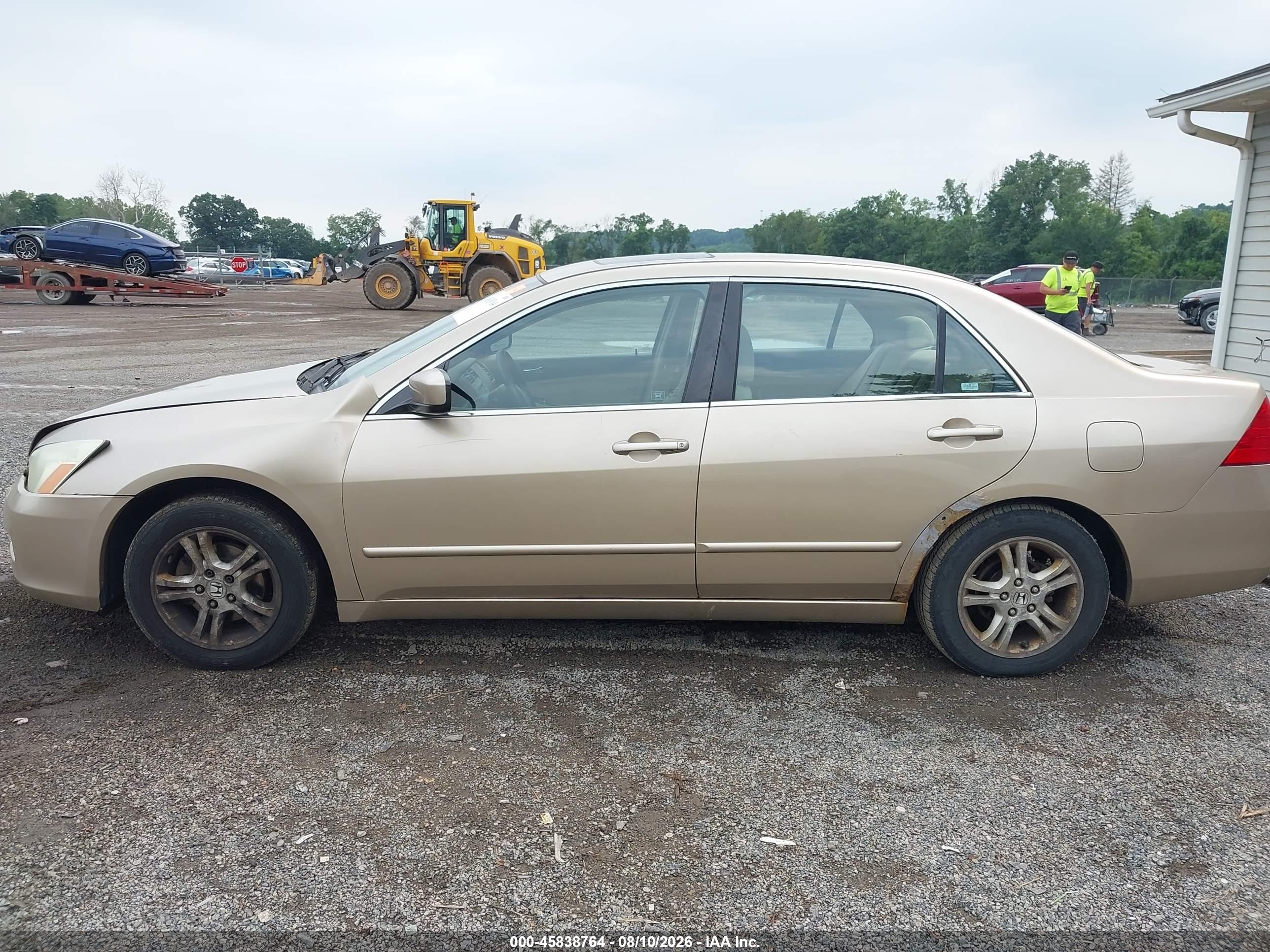 2006 Honda Accord 2.4 Ex Золотой vin: 1HGCM56716A030101