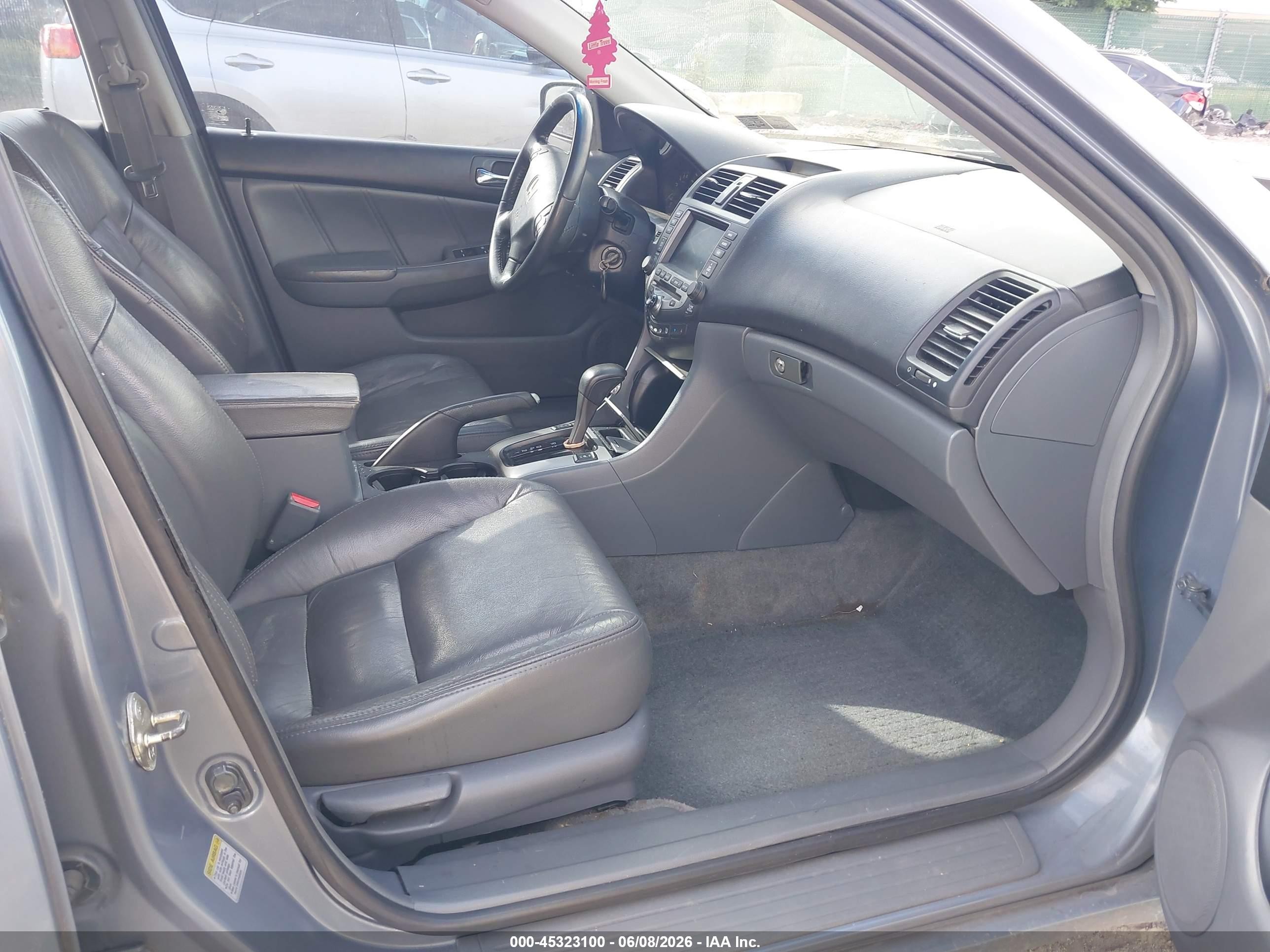 2007 Honda Accord 2.4 Ex Gray vin: 1HGCM56717A052407