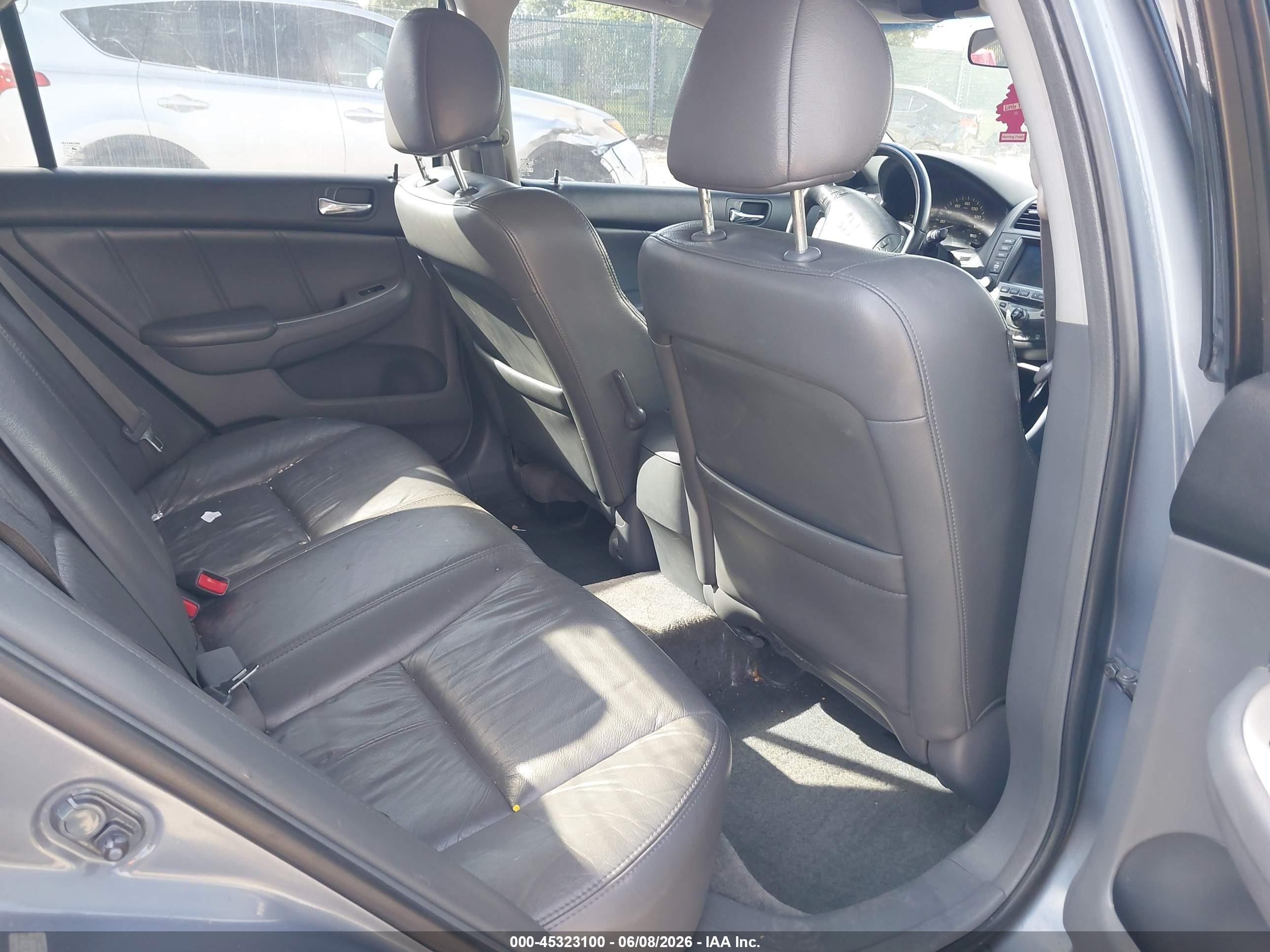 2007 Honda Accord 2.4 Ex Gray vin: 1HGCM56717A052407