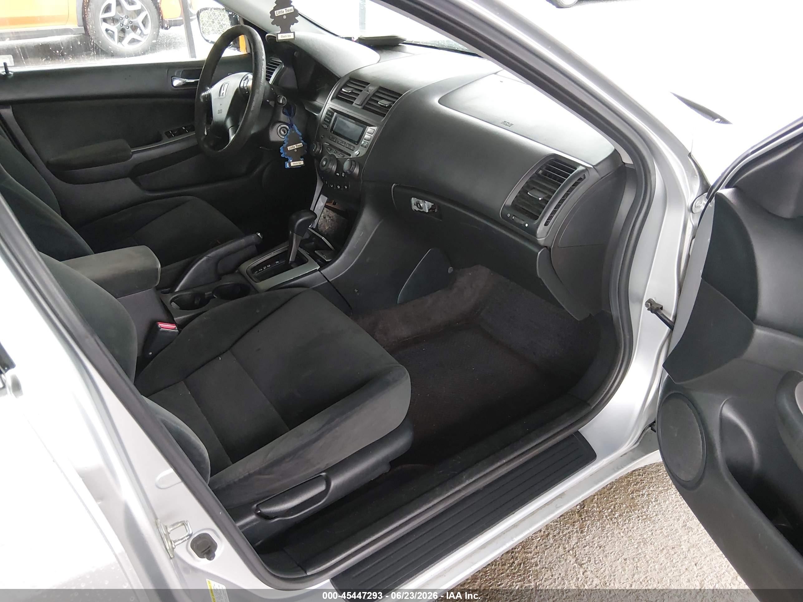 2007 Honda Accord 2.4 Ex Silver vin: 1HGCM56717A079123