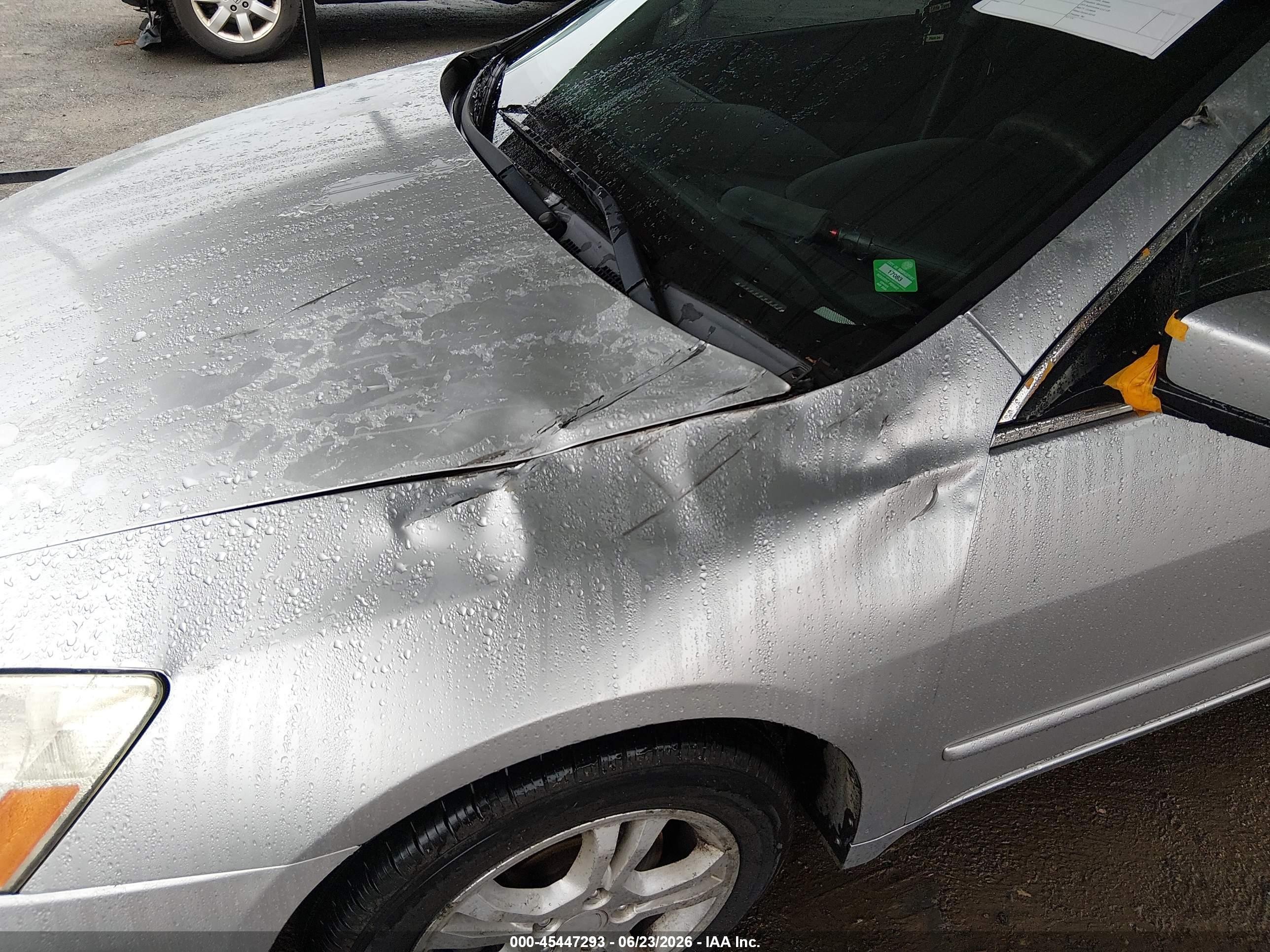 2007 Honda Accord 2.4 Ex Silver vin: 1HGCM56717A079123