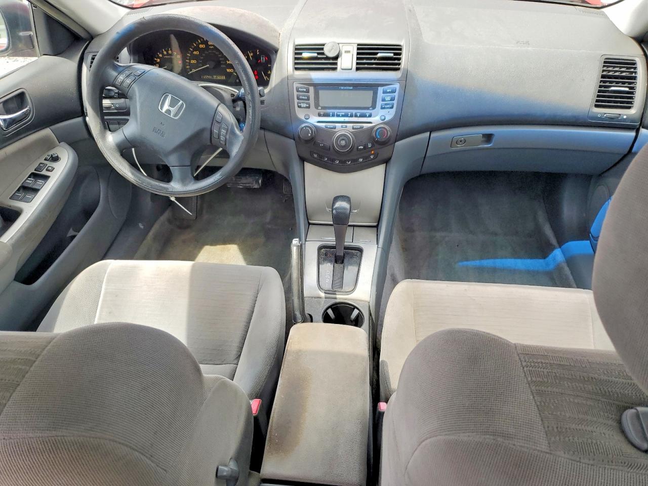 2007 Honda Accord Ex Red vin: 1HGCM56717A109401