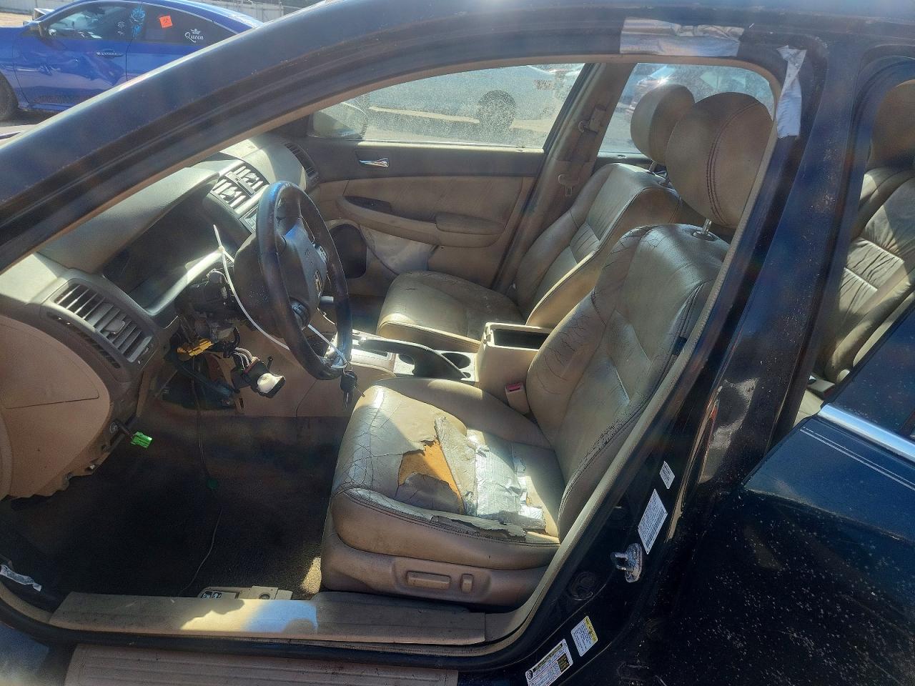 2007 Honda Accord Ex Black vin: 1HGCM56717A201009