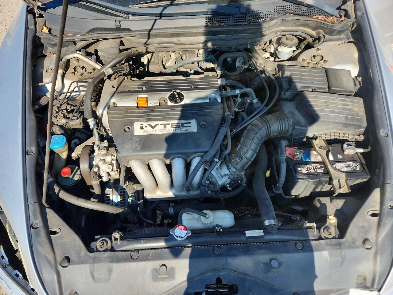 2004 Honda Accord Ex Silver vin: 1HGCM56724A012509
