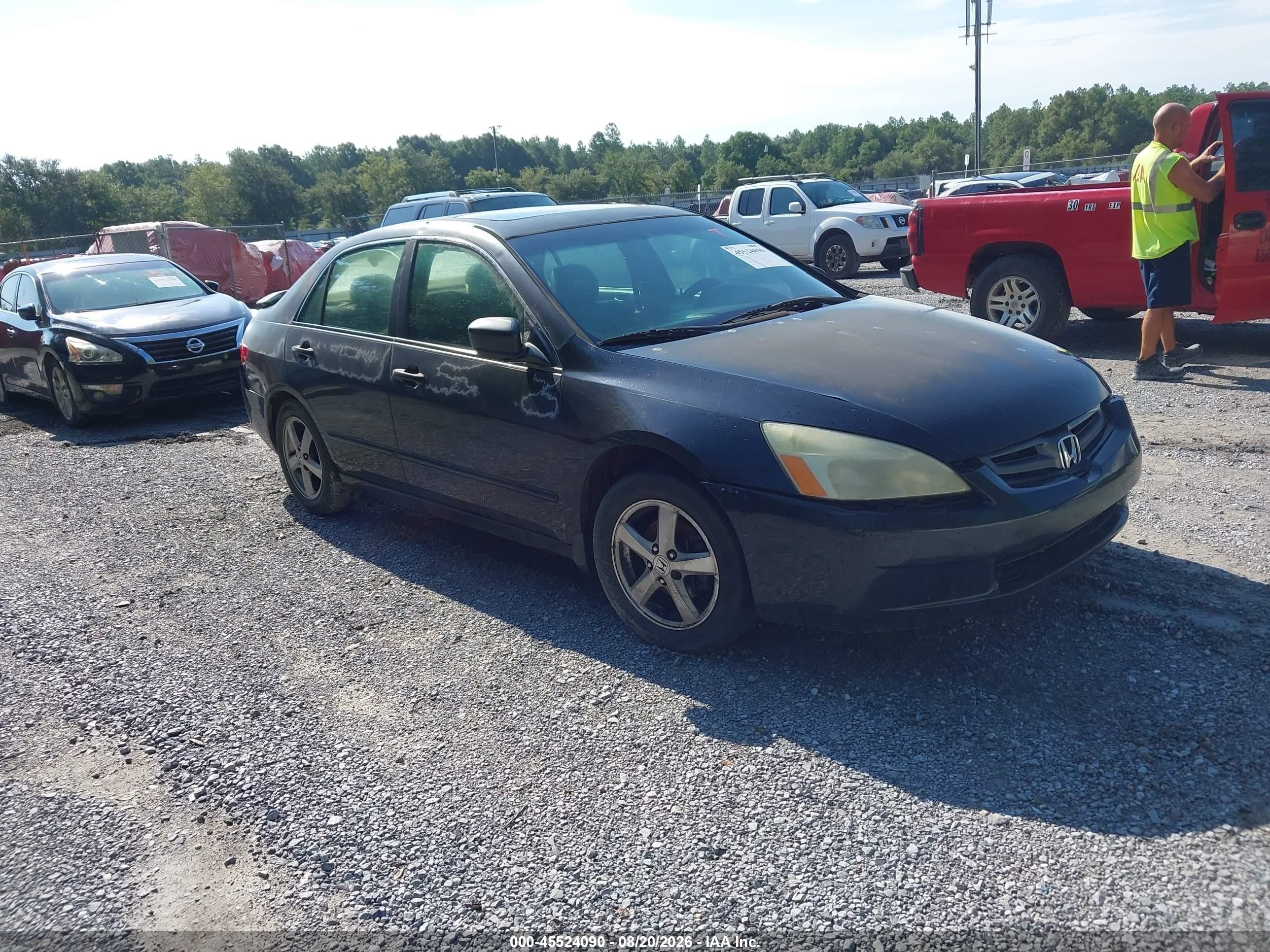 2005 Honda Accord 2.4 Ex Черный vin: 1HGCM56725A067480