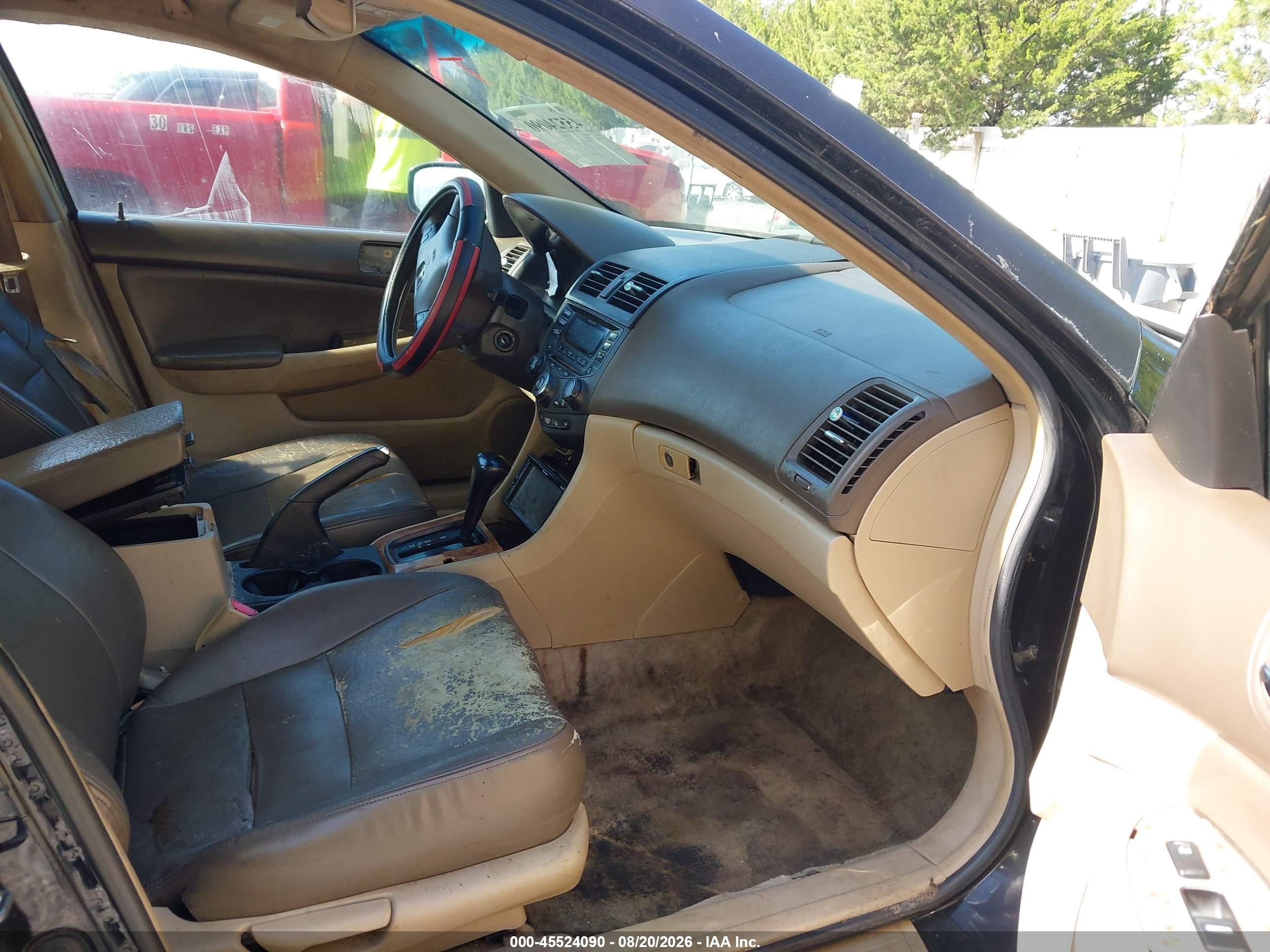 2005 Honda Accord 2.4 Ex Black vin: 1HGCM56725A067480