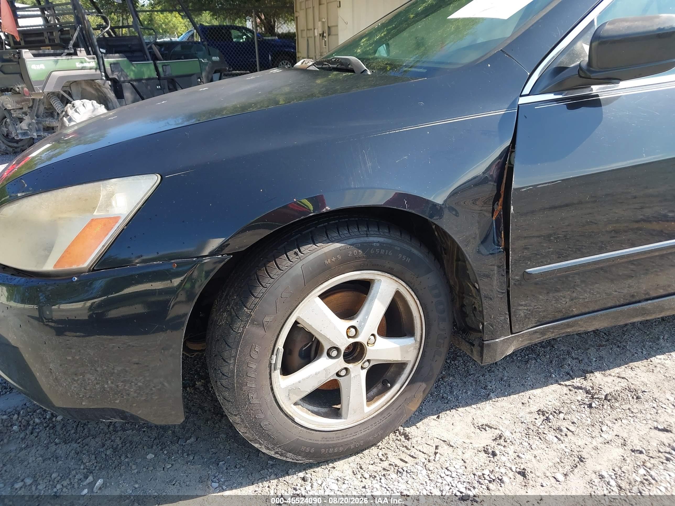 2005 Honda Accord 2.4 Ex Black vin: 1HGCM56725A067480