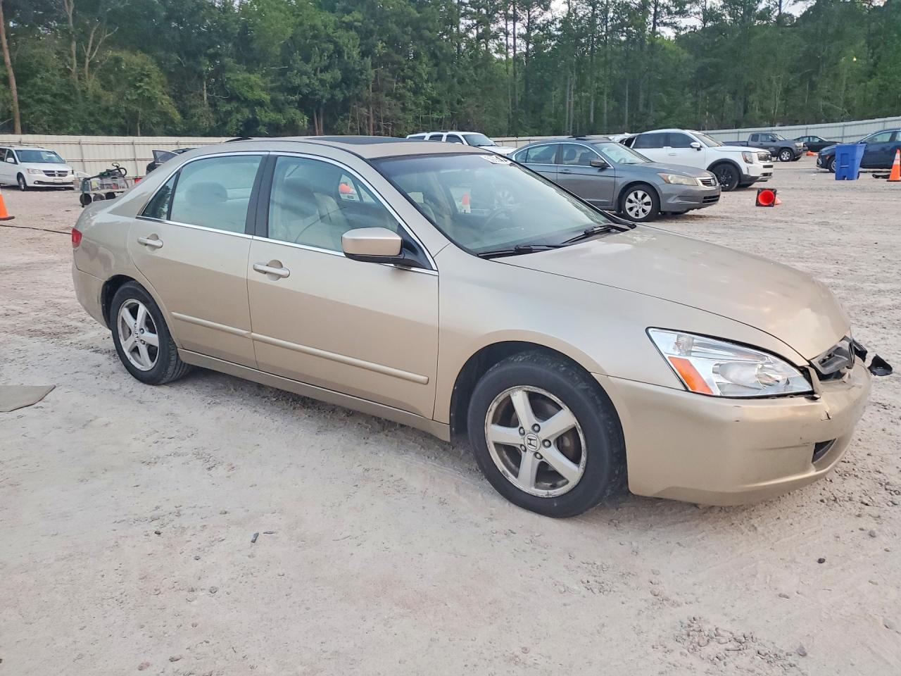 2005 Honda Accord Ex Золотой vin: 1HGCM56725A101871