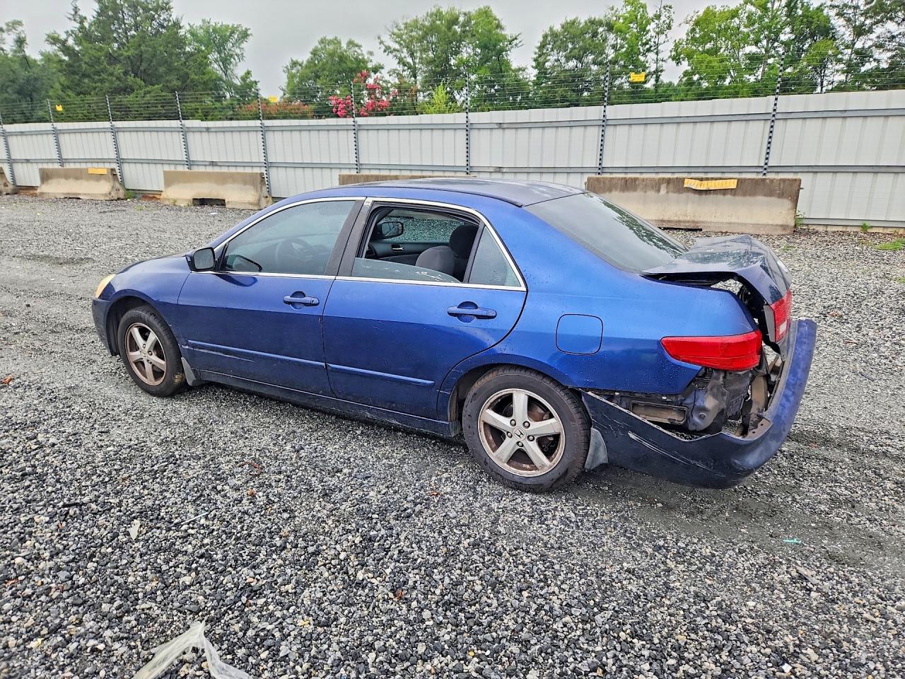 2005 Honda Accord Ex Blue vin: 1HGCM56725A105693