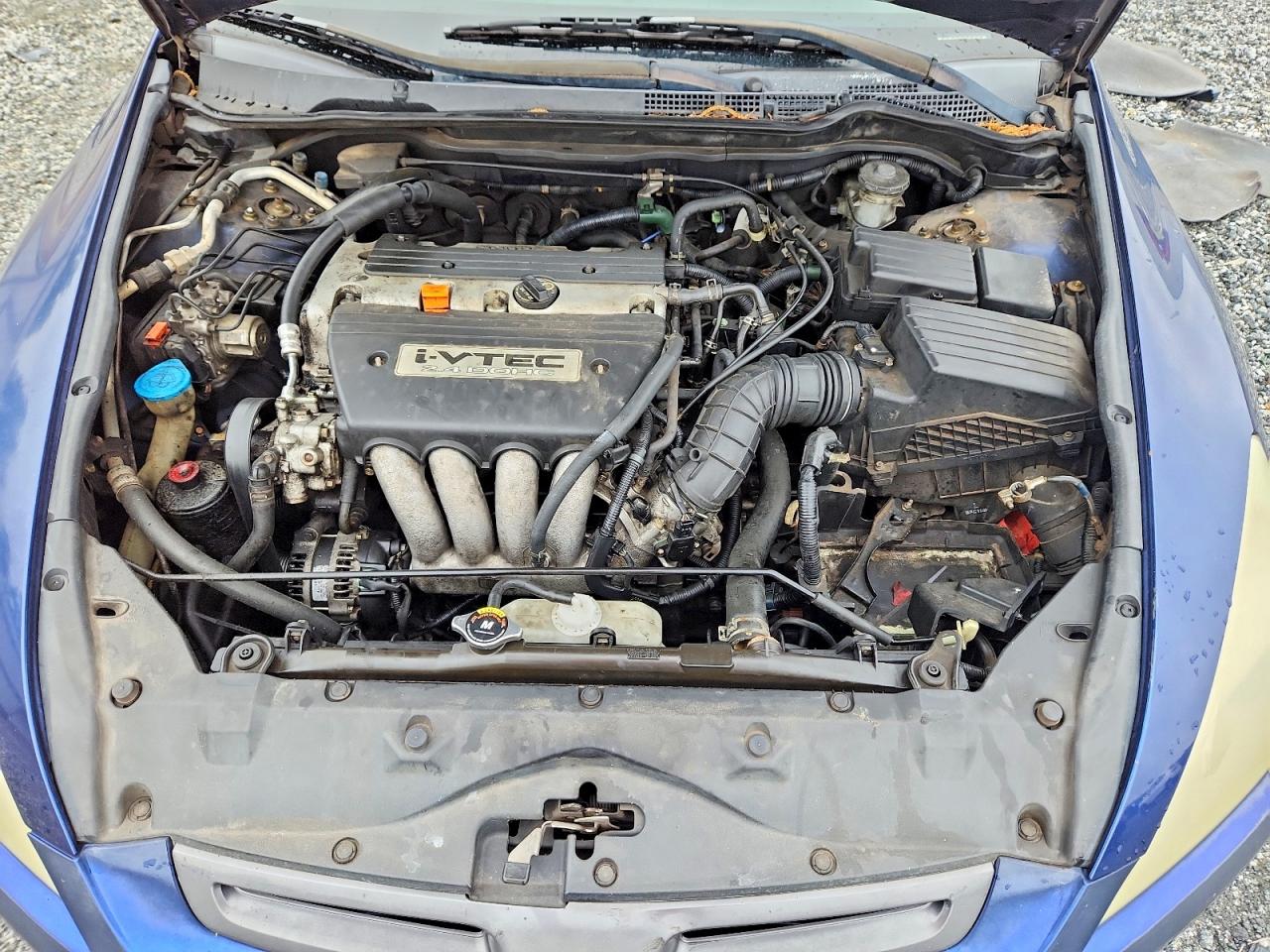 2005 Honda Accord Ex Blue vin: 1HGCM56725A105693