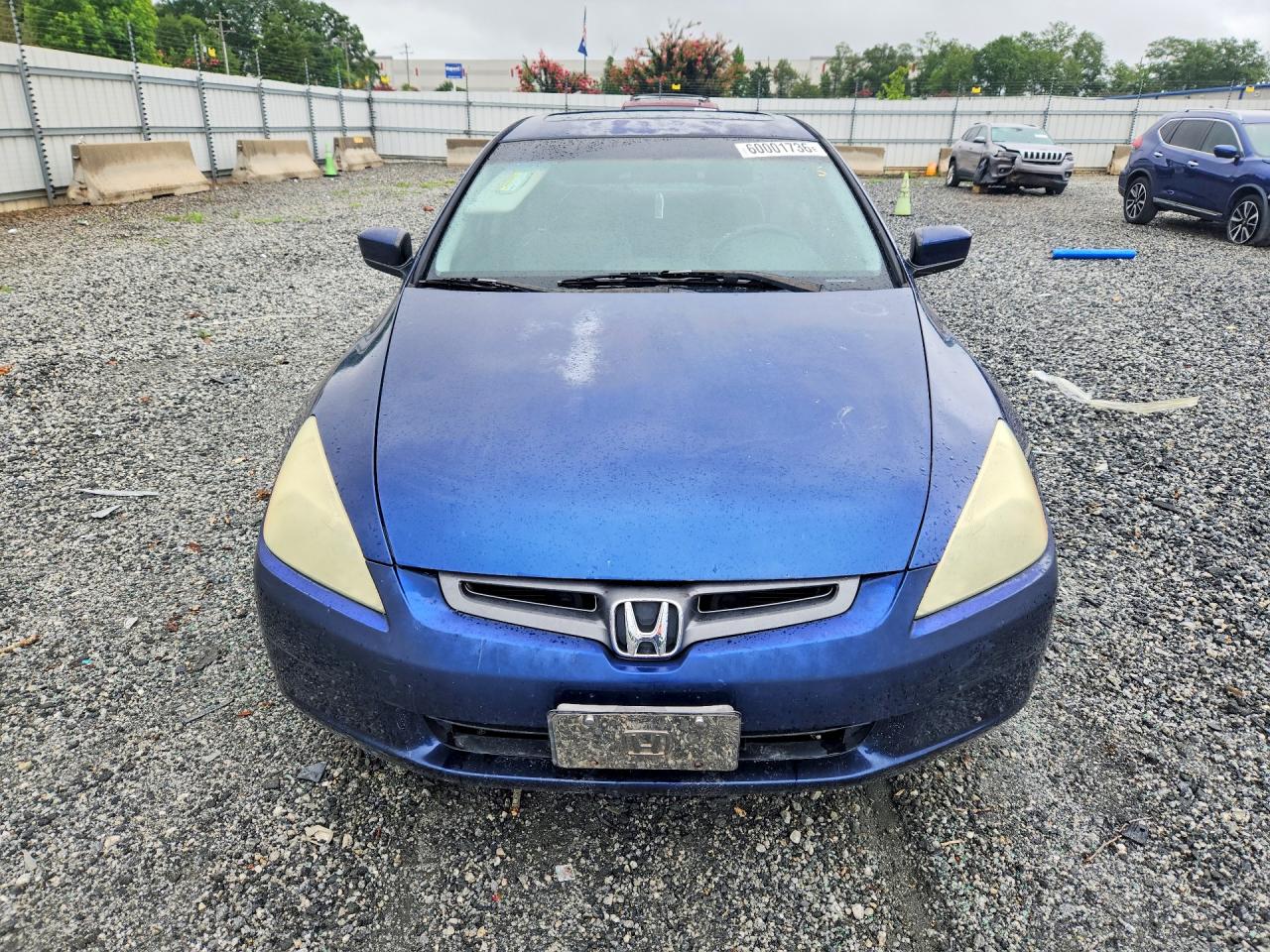 2005 Honda Accord Ex Blue vin: 1HGCM56725A105693