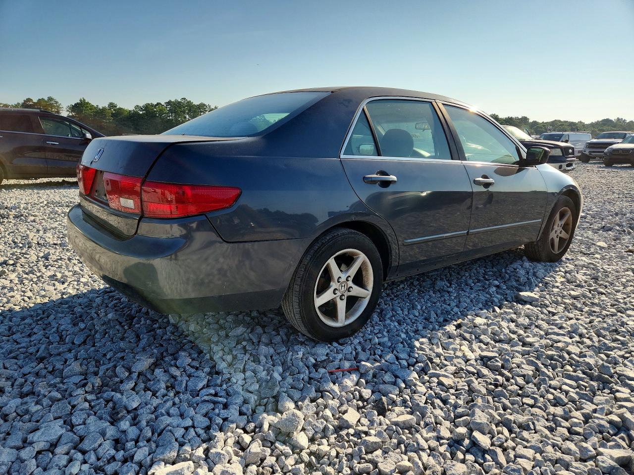 2005 Honda Accord Ex Silver vin: 1HGCM56725A173928