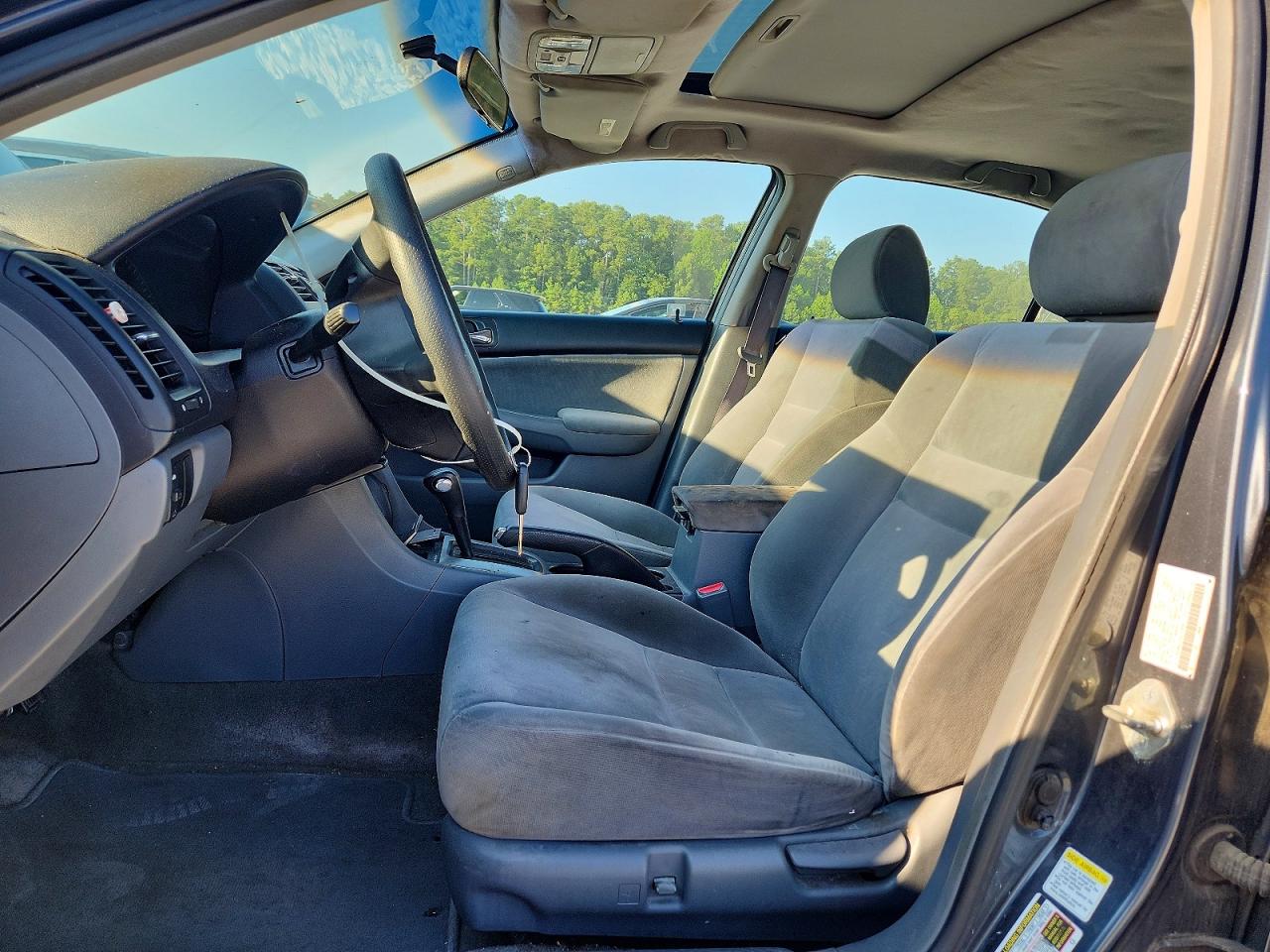 2005 Honda Accord Ex Silver vin: 1HGCM56725A173928