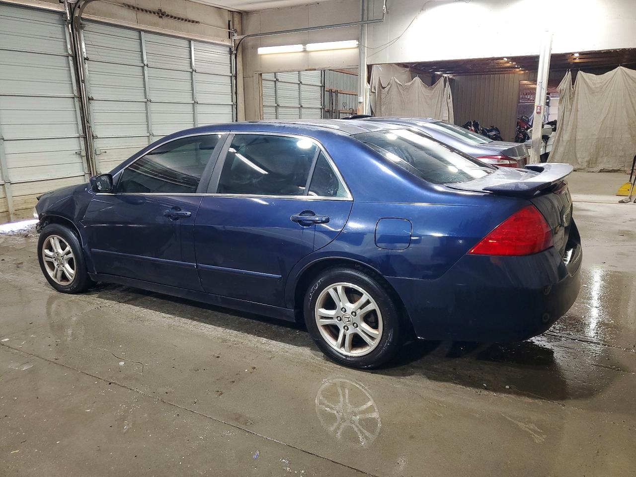 2006 Honda Accord Ex Blue vin: 1HGCM56726A082000
