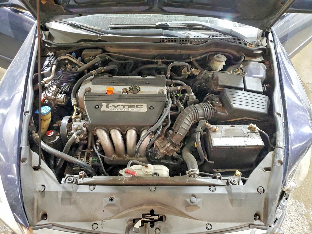 2006 Honda Accord Ex Blue vin: 1HGCM56726A082000