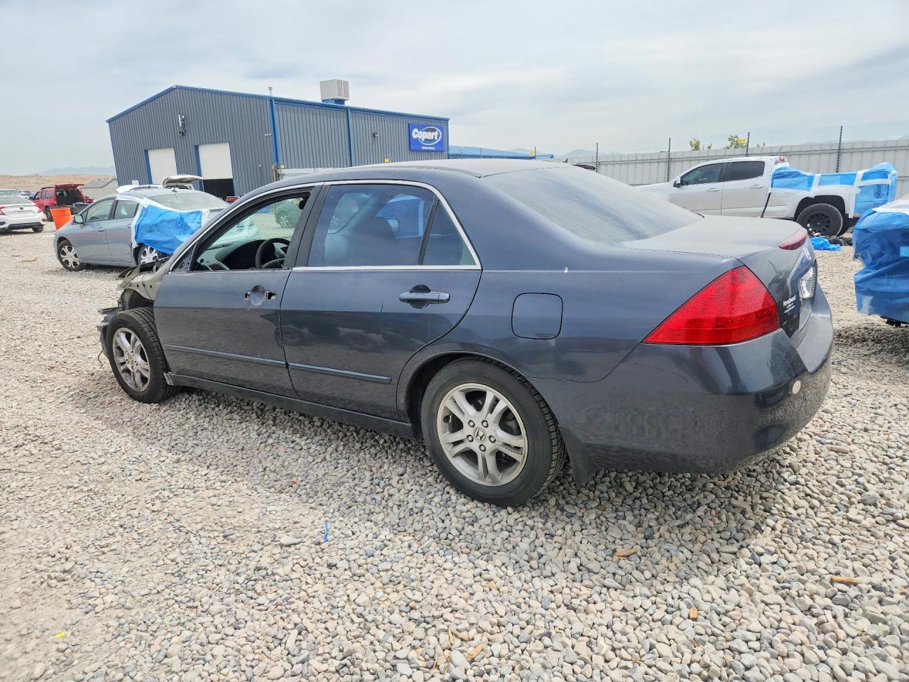 2006 Honda Accord Ex Gray vin: 1HGCM56726A093689