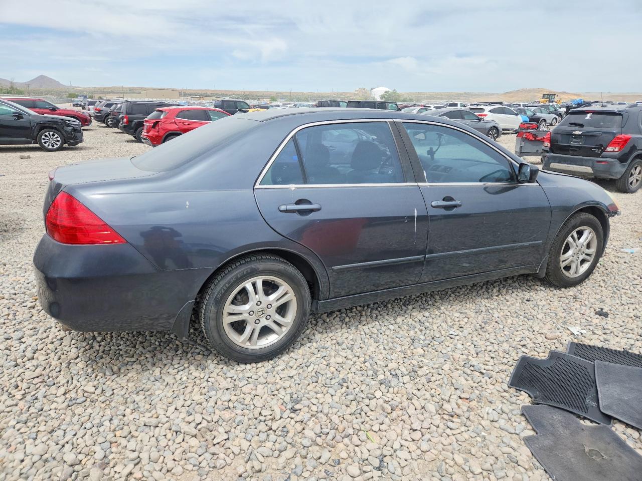2006 Honda Accord Ex Gray vin: 1HGCM56726A093689
